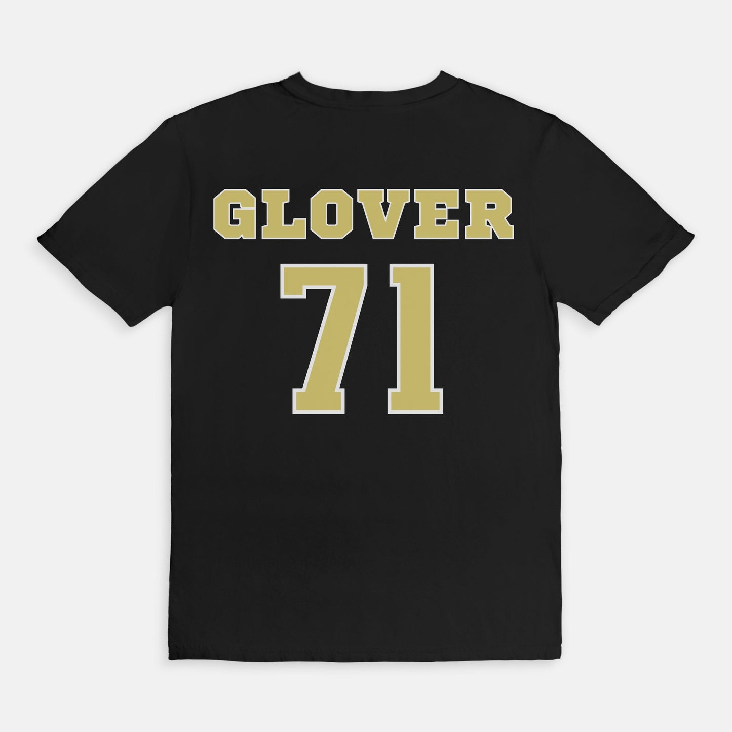 Go Bears Football w/ Back #71 Glover