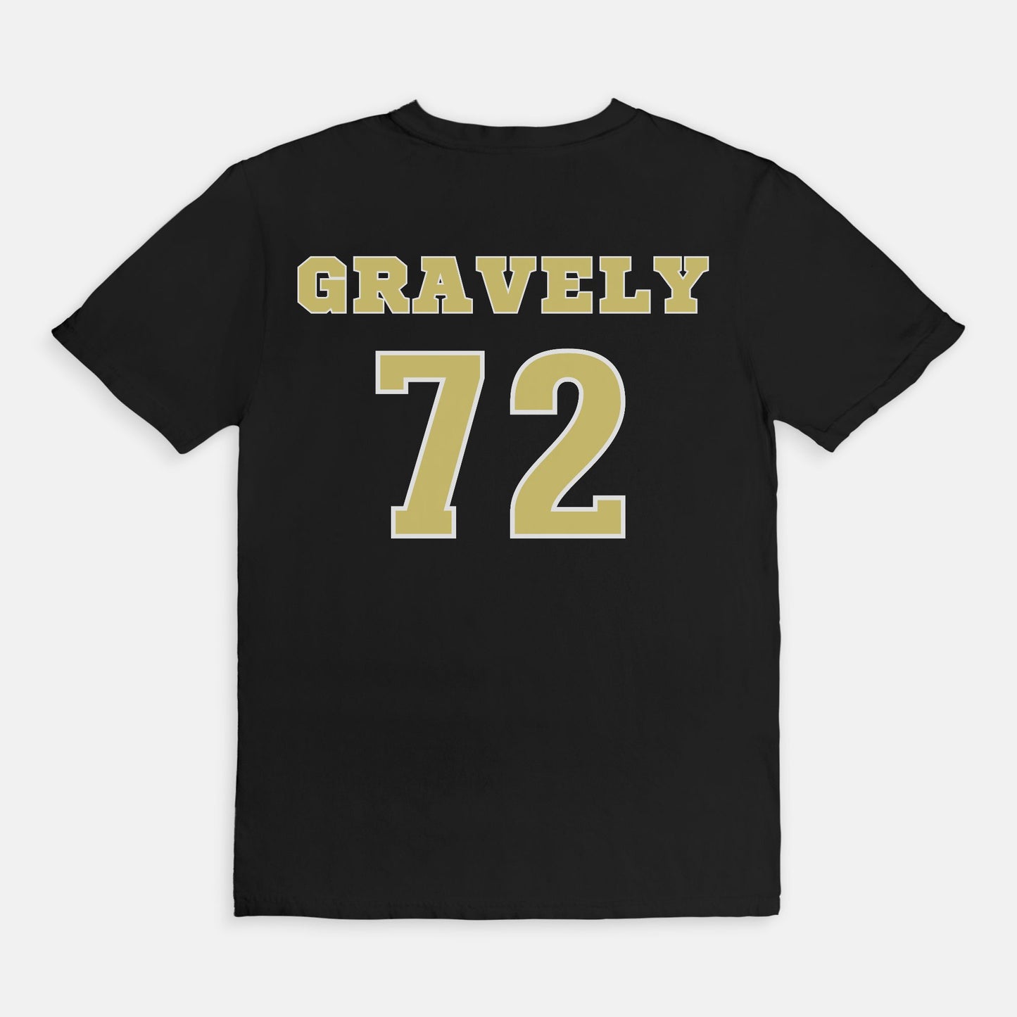 Go Bears Football w/ Back #72 Gravely