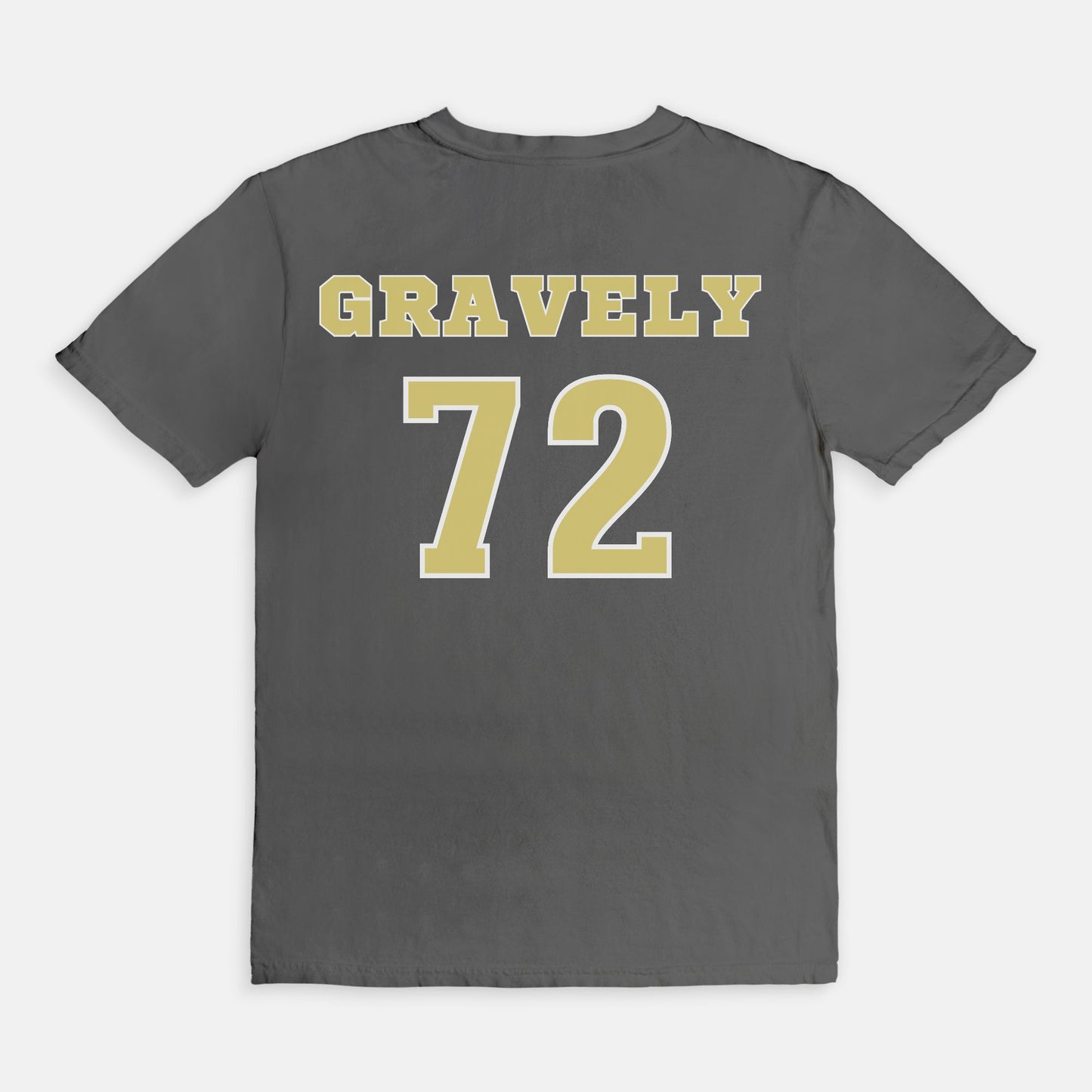 Go Bears Football w/ Back #72 Gravely