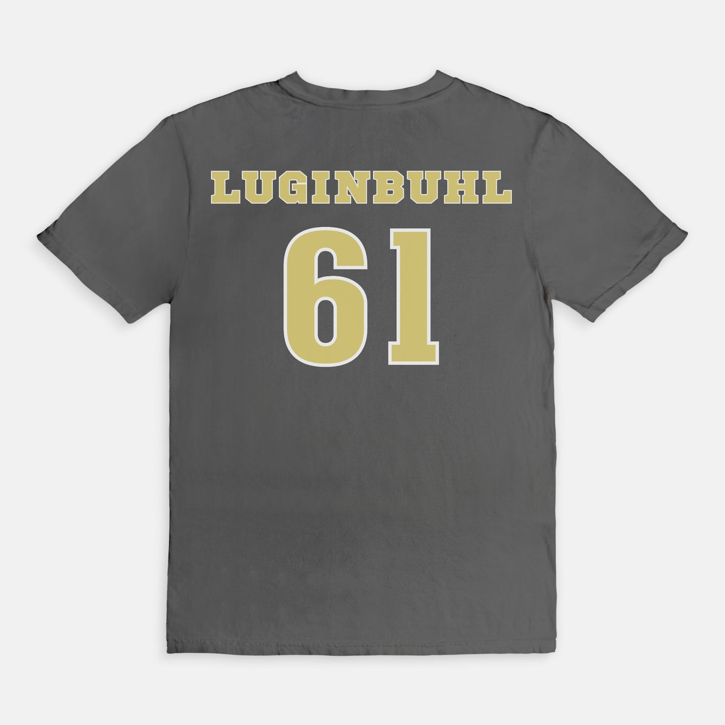 Go Bears Football w/ Back #61 Luginbuhl