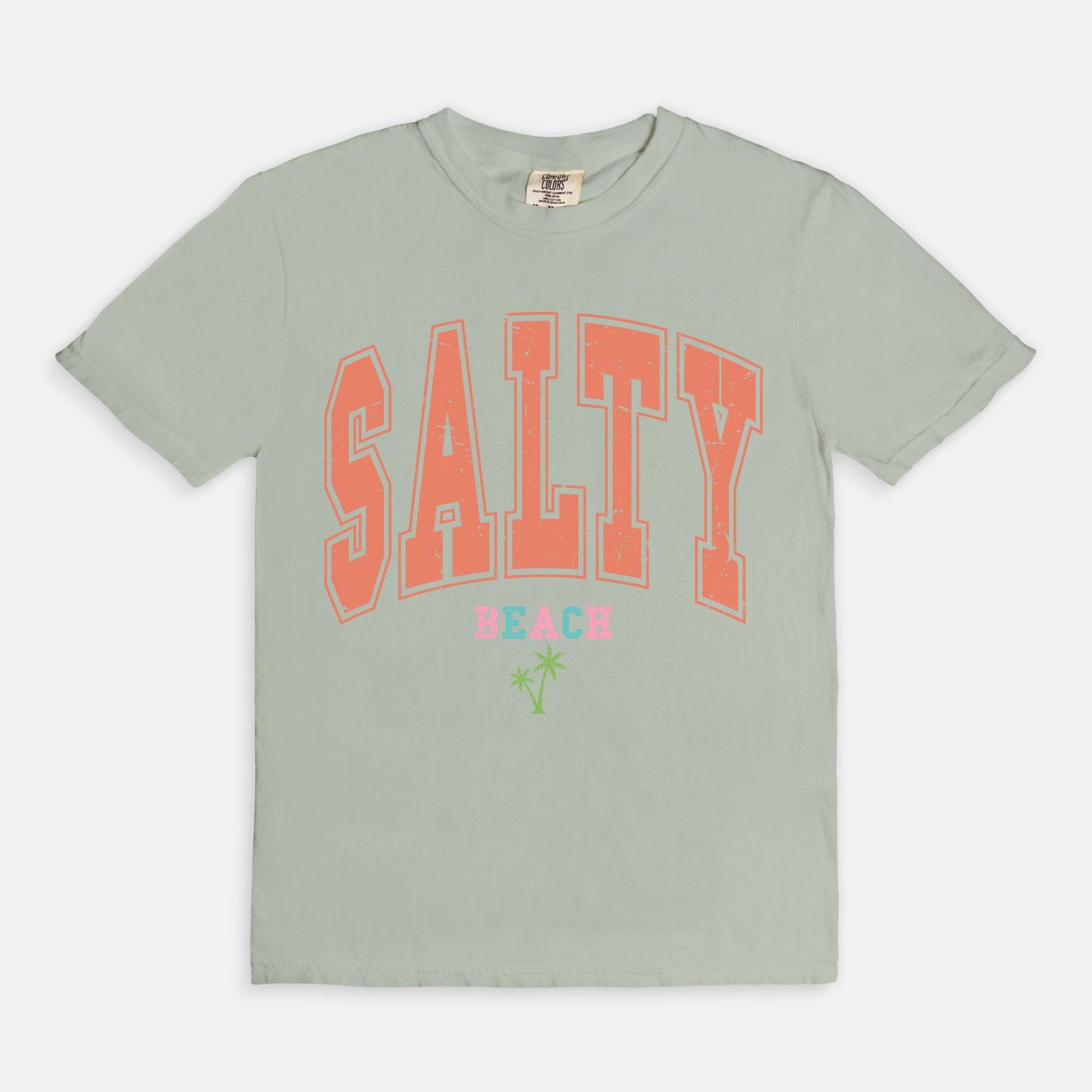 Salty Beach Comfort Color Tee