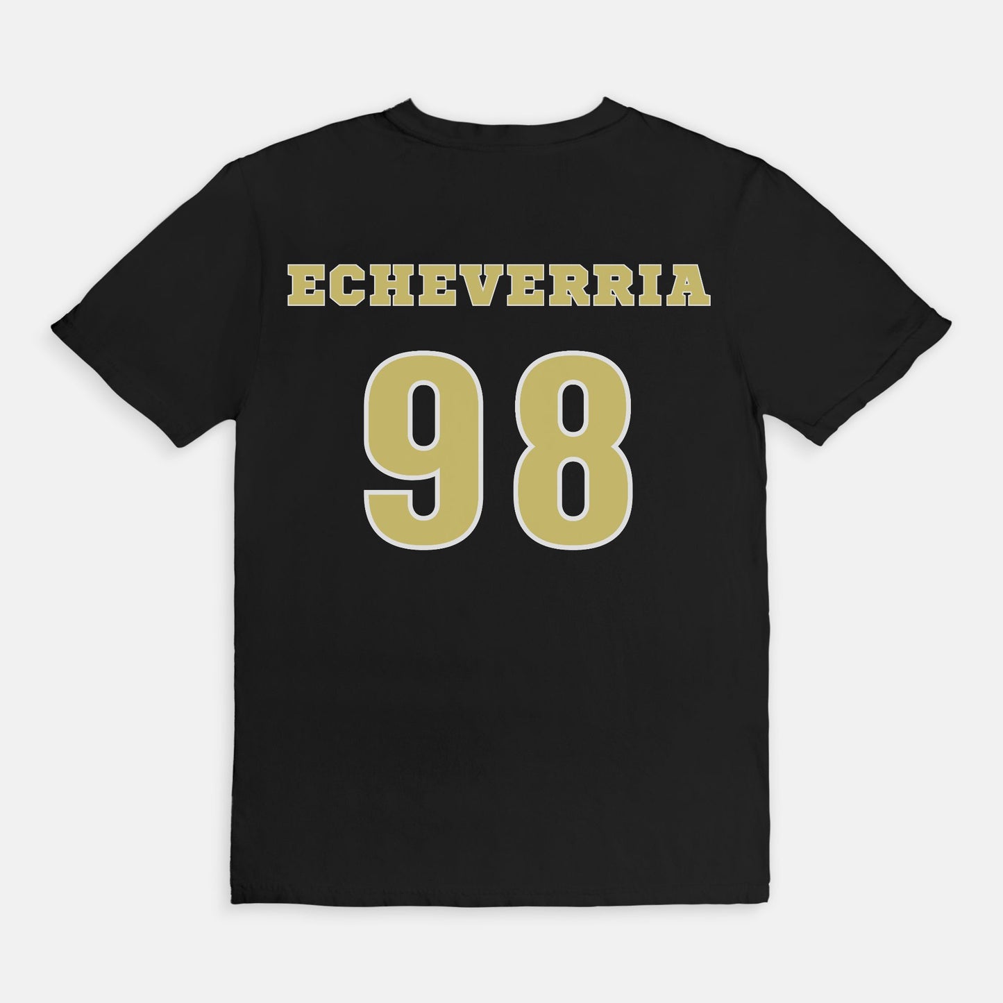 Go Bears Football w/ Back #98 Echeverria