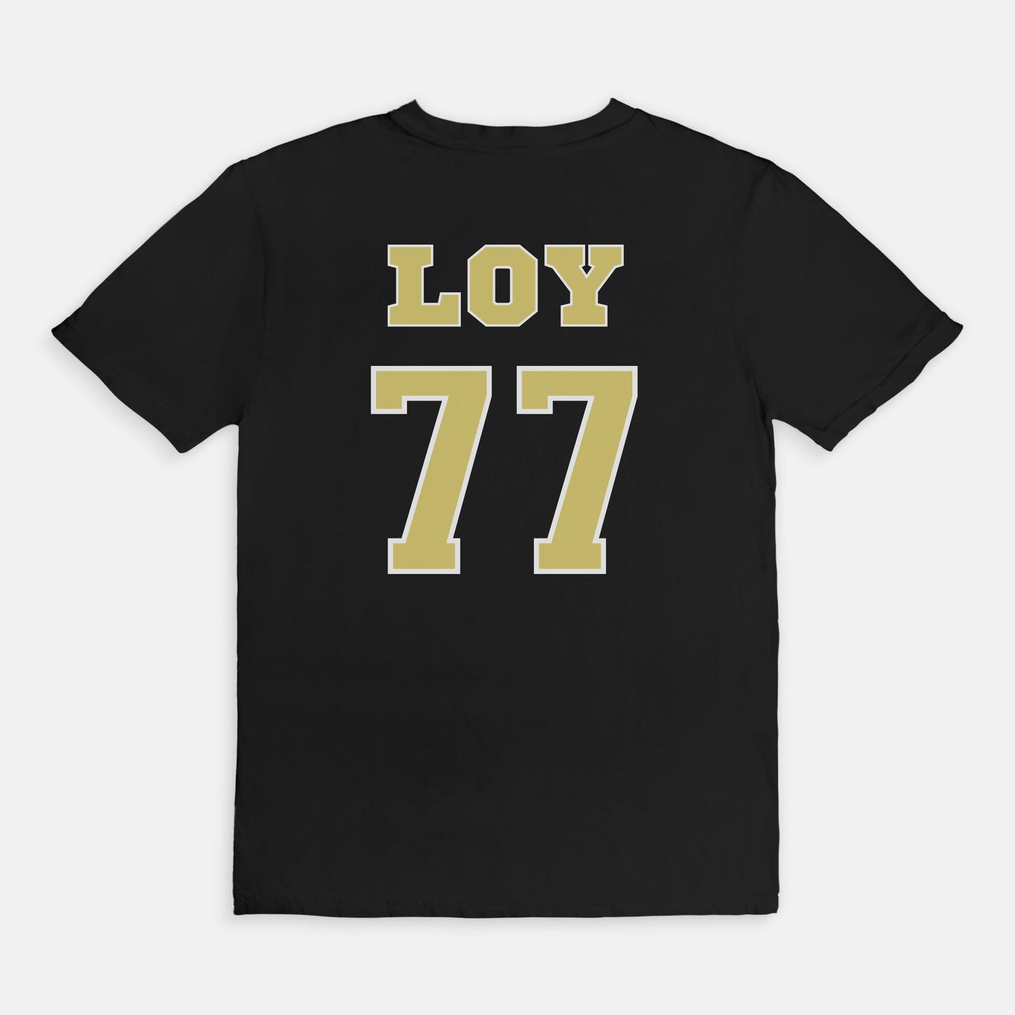 Go Bears Football w/ Back #77 Loy