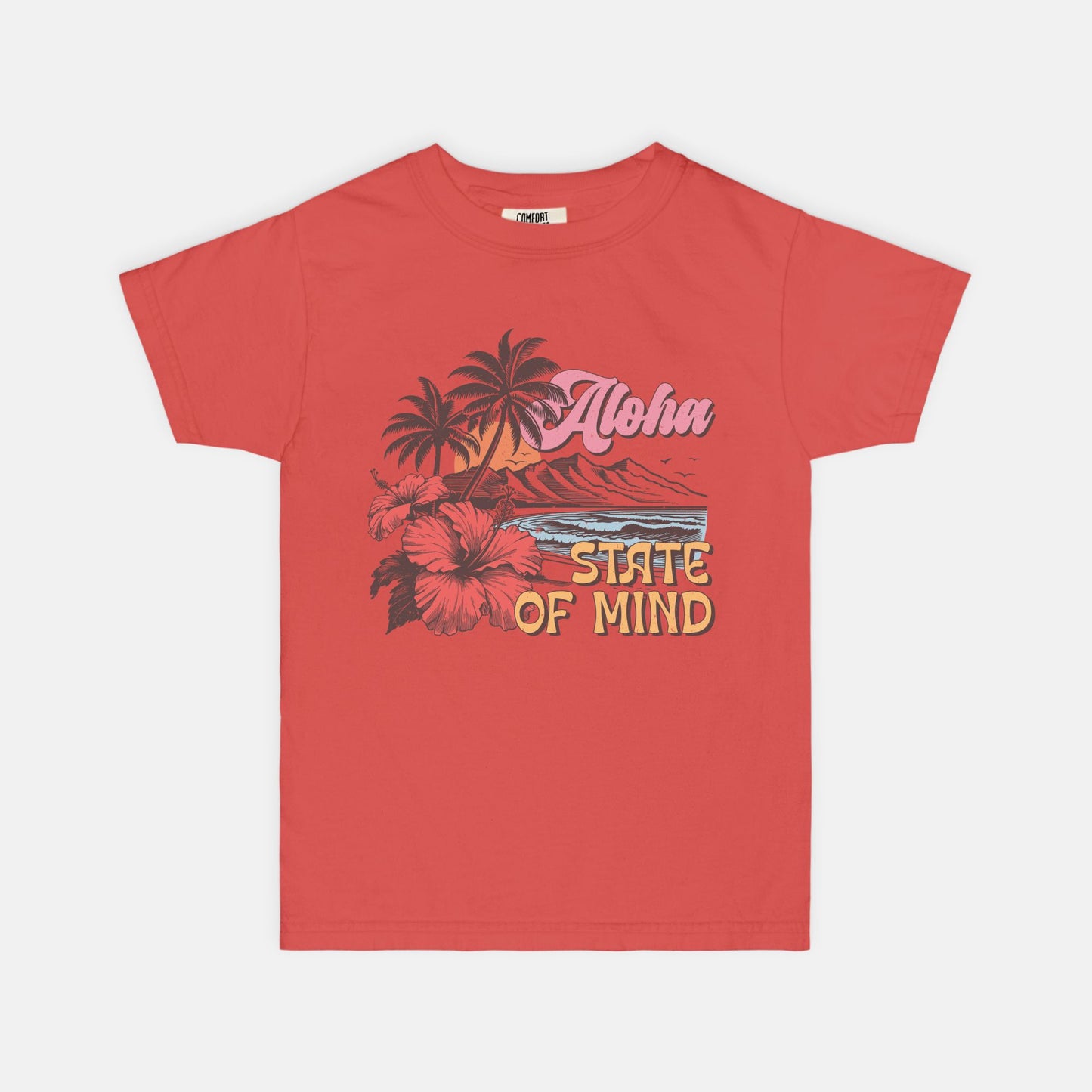 Aloha State of Mind Youth Comfort Color Tee