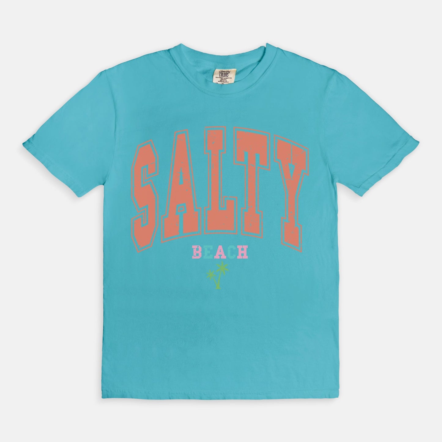 Salty Beach Comfort Color Tee