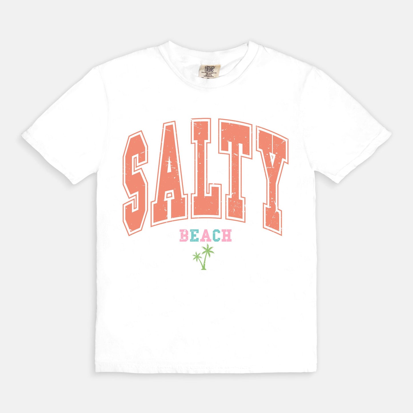 Salty Beach Comfort Color Tee