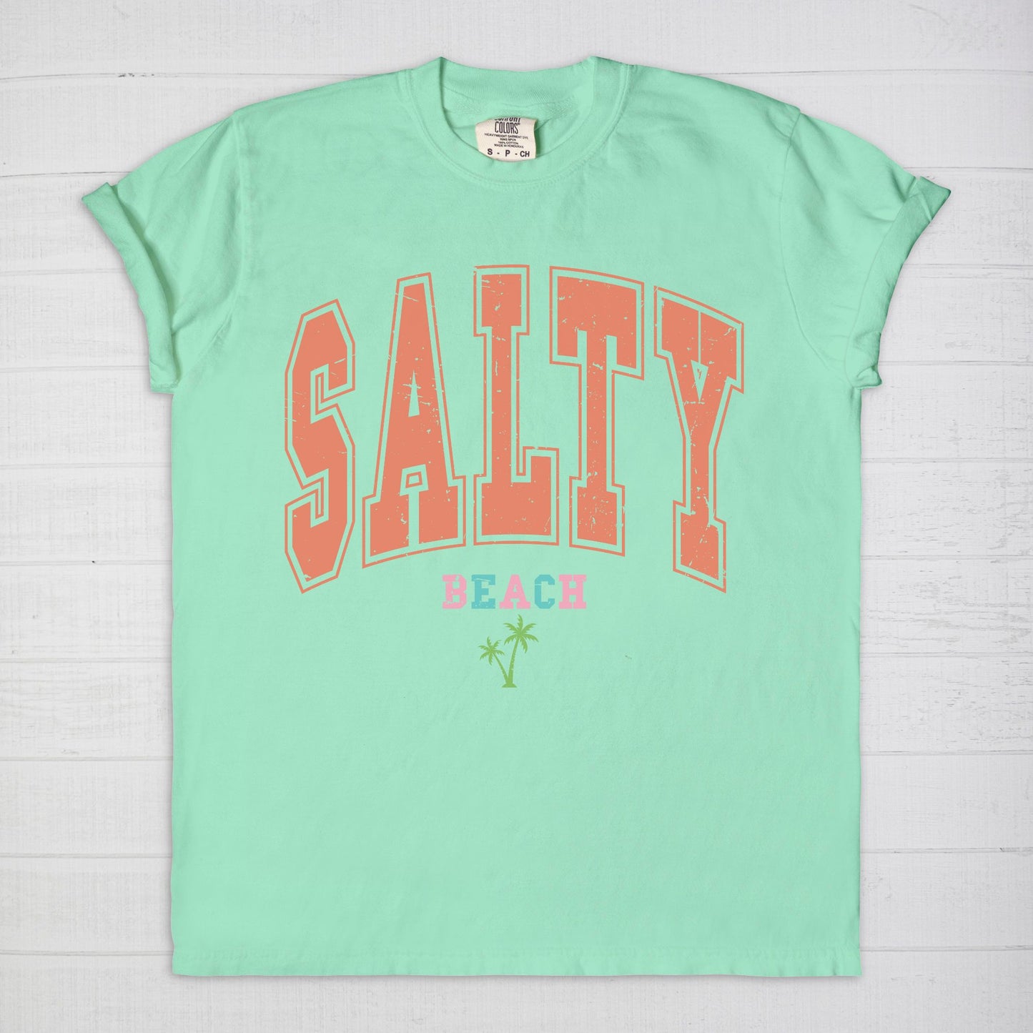 Salty Beach Comfort Color Tee