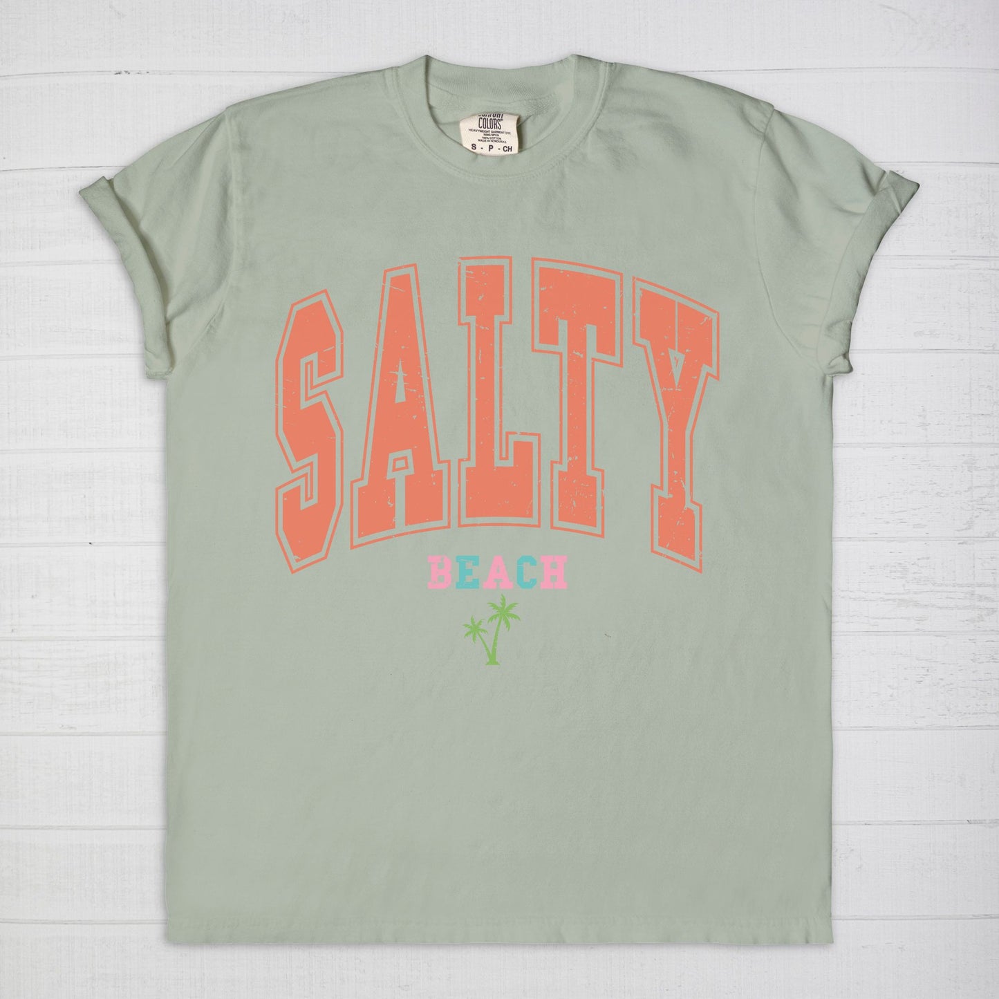 Salty Beach Comfort Color Tee