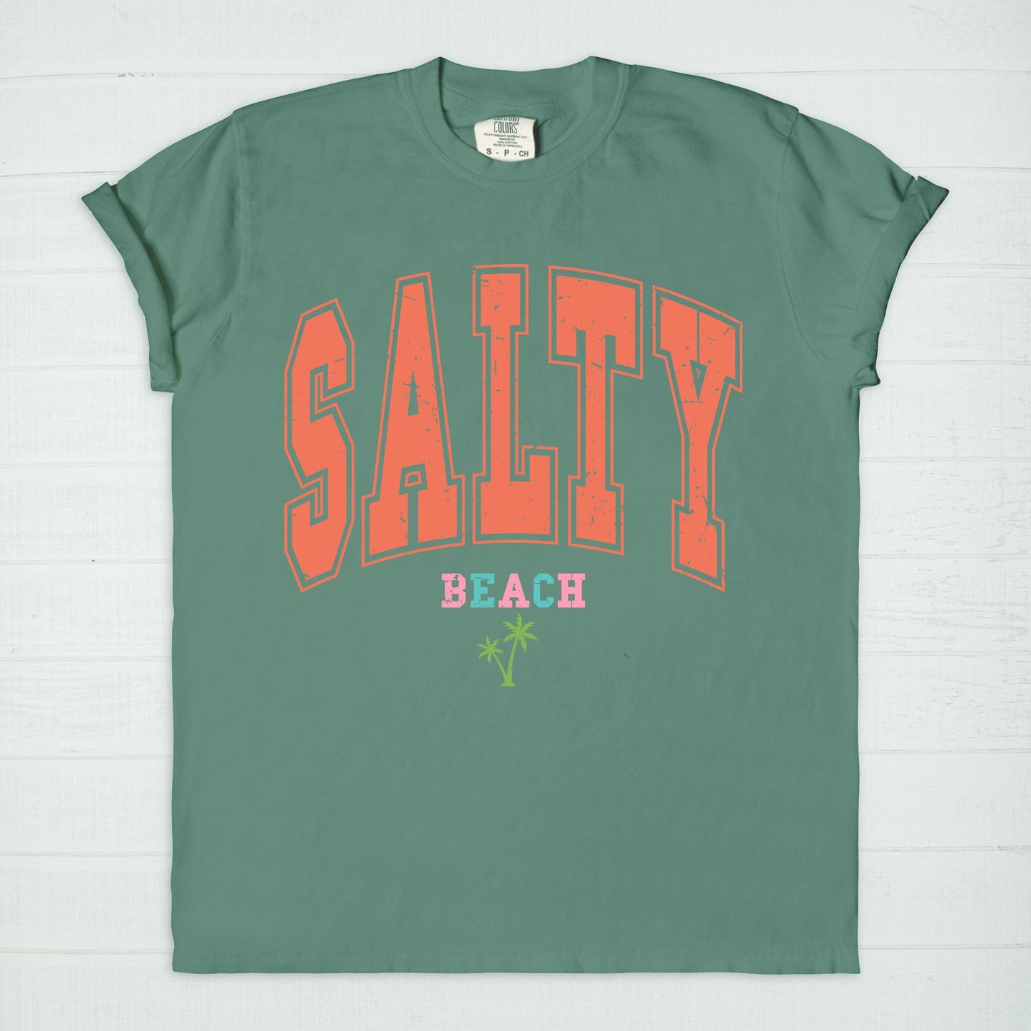 Salty Beach Comfort Color Tee