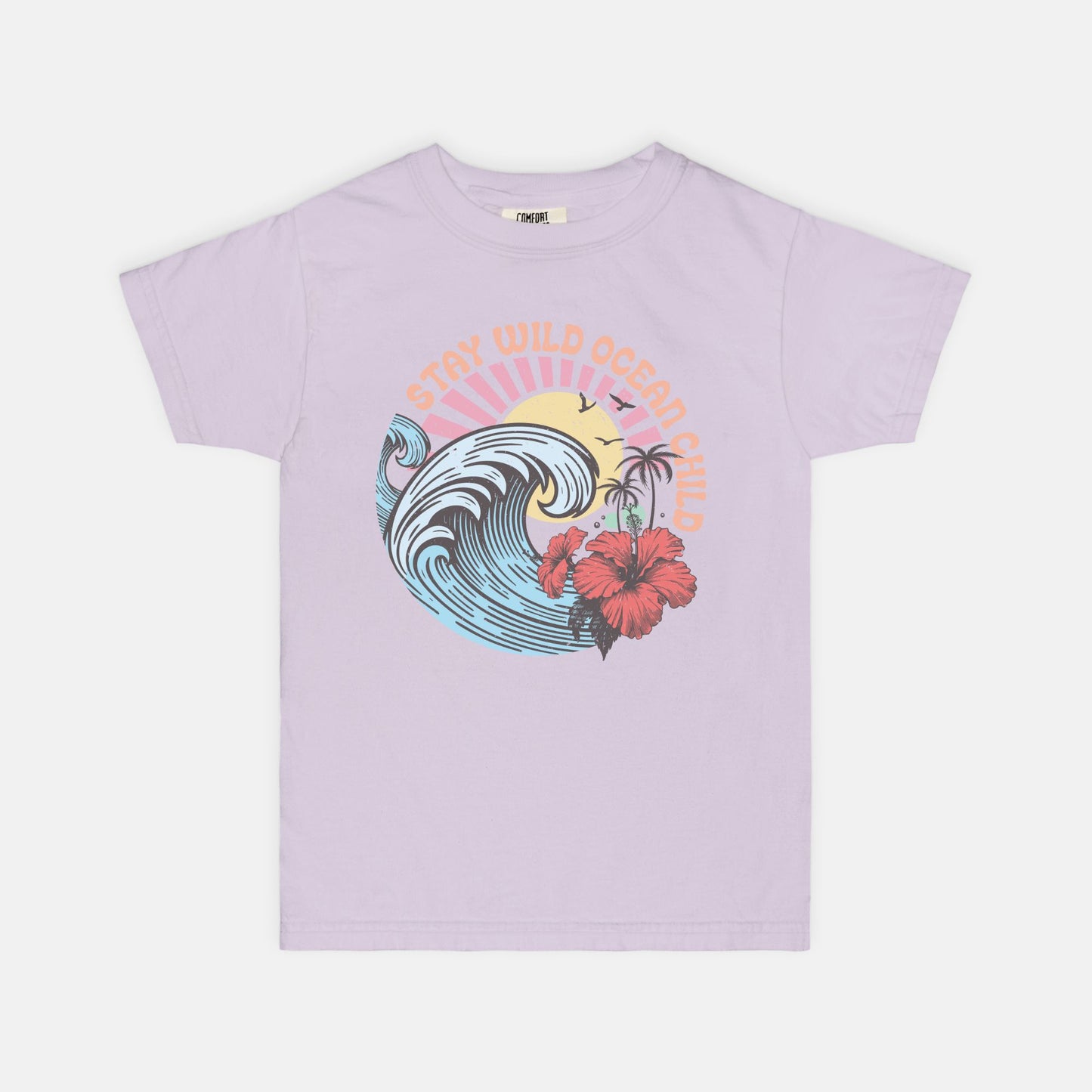 Stay Wild Ocean Child Youth Comfort Color Tee