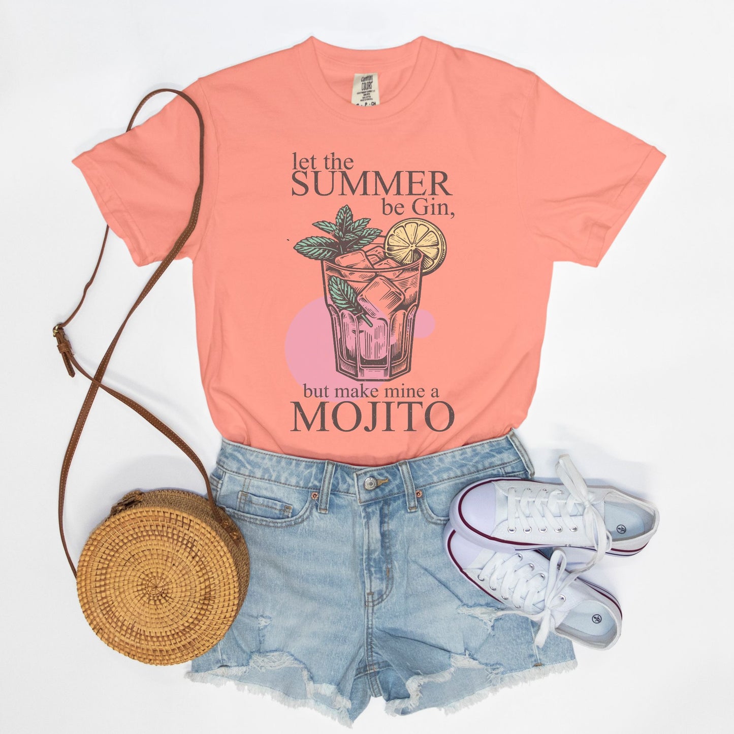 Let Summer BeGin! Comfort Color Tee