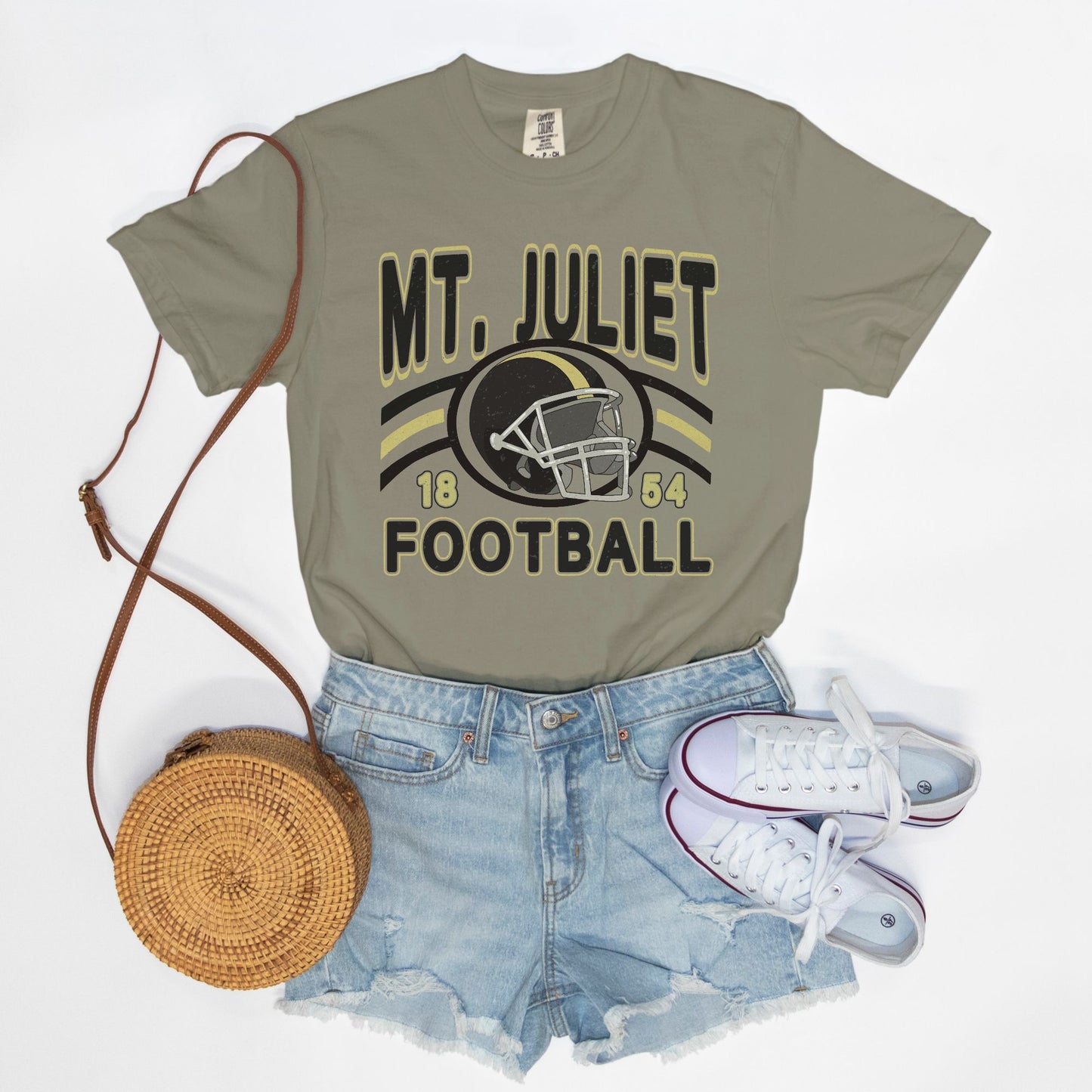 Vintage MJ Football Helmet Tee