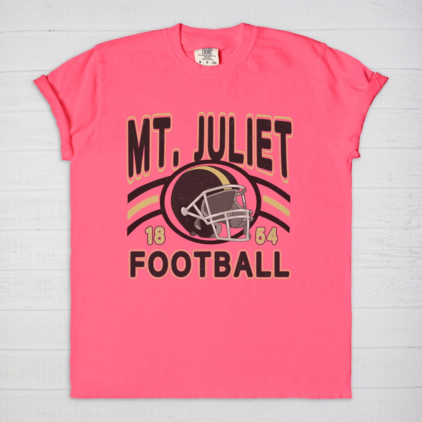 Vintage MJ Football Helmet Tee