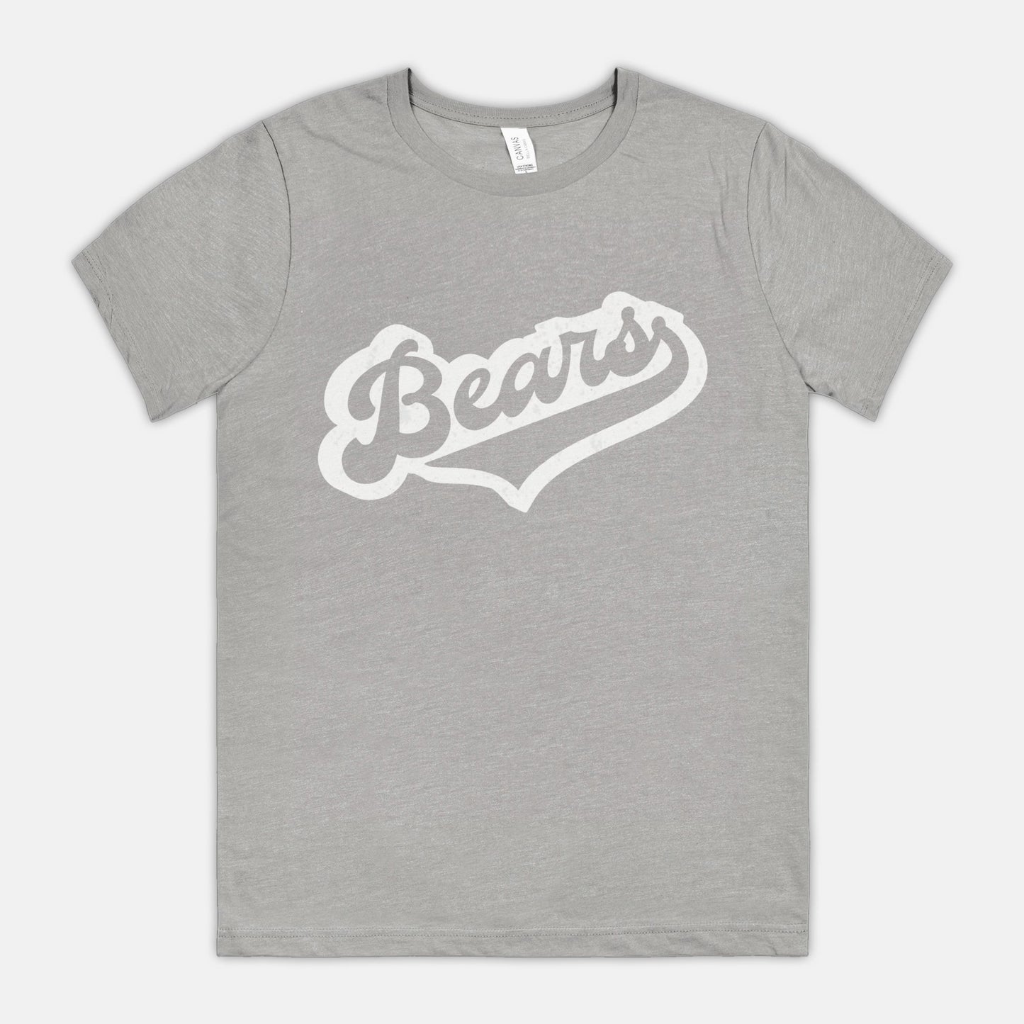 Bear White Swoosh Tee