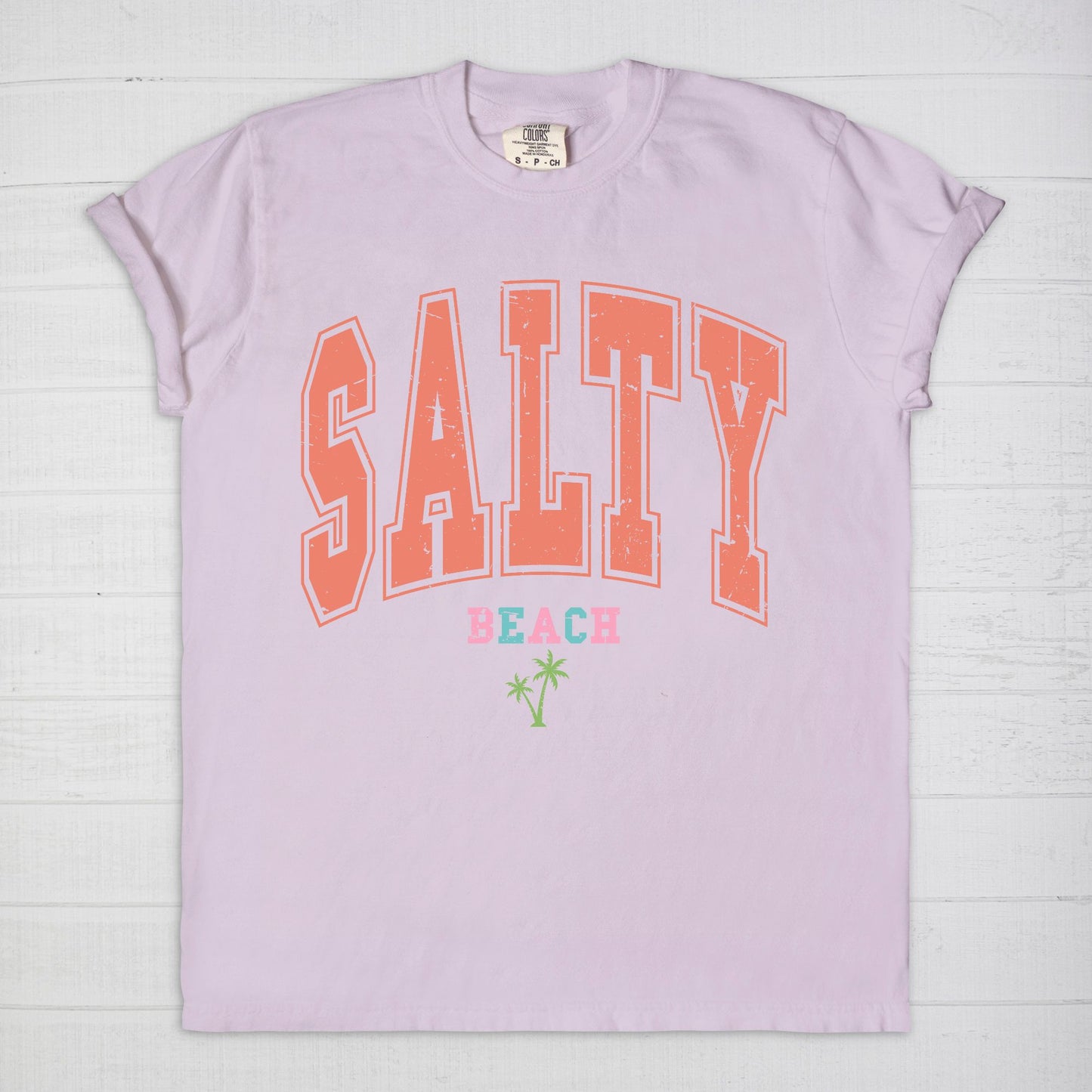 Salty Beach Comfort Color Tee