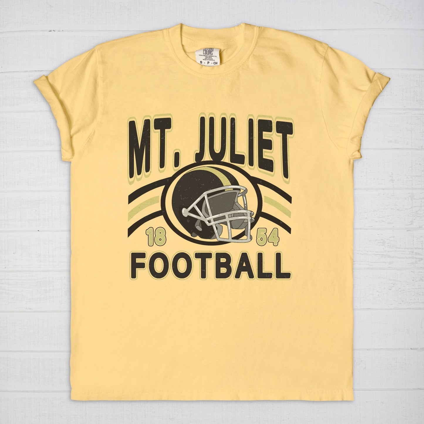 Vintage MJ Football Helmet Tee