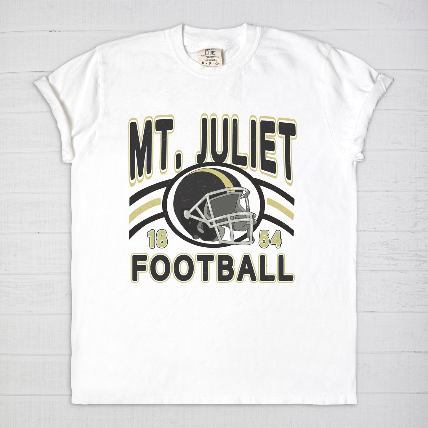 Vintage MJ Football Helmet Tee