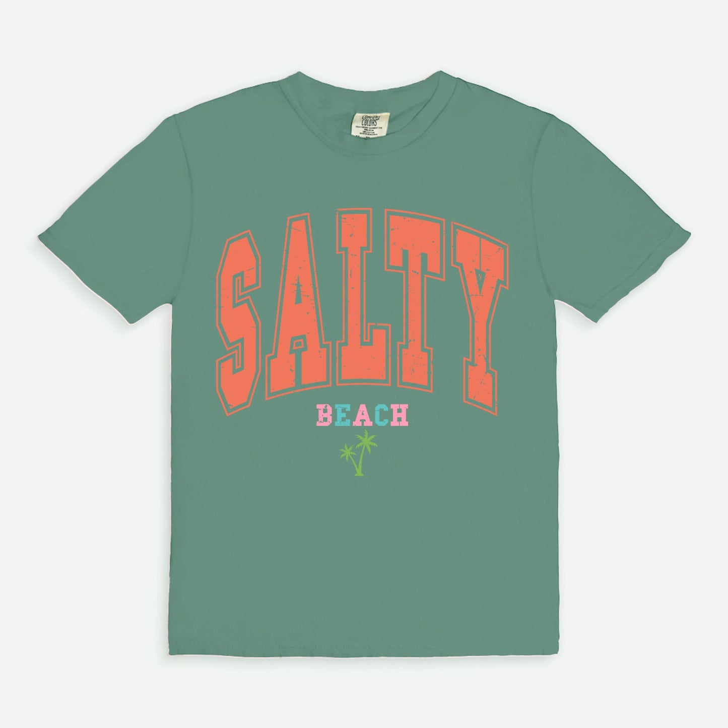 Salty Beach Comfort Color Tee