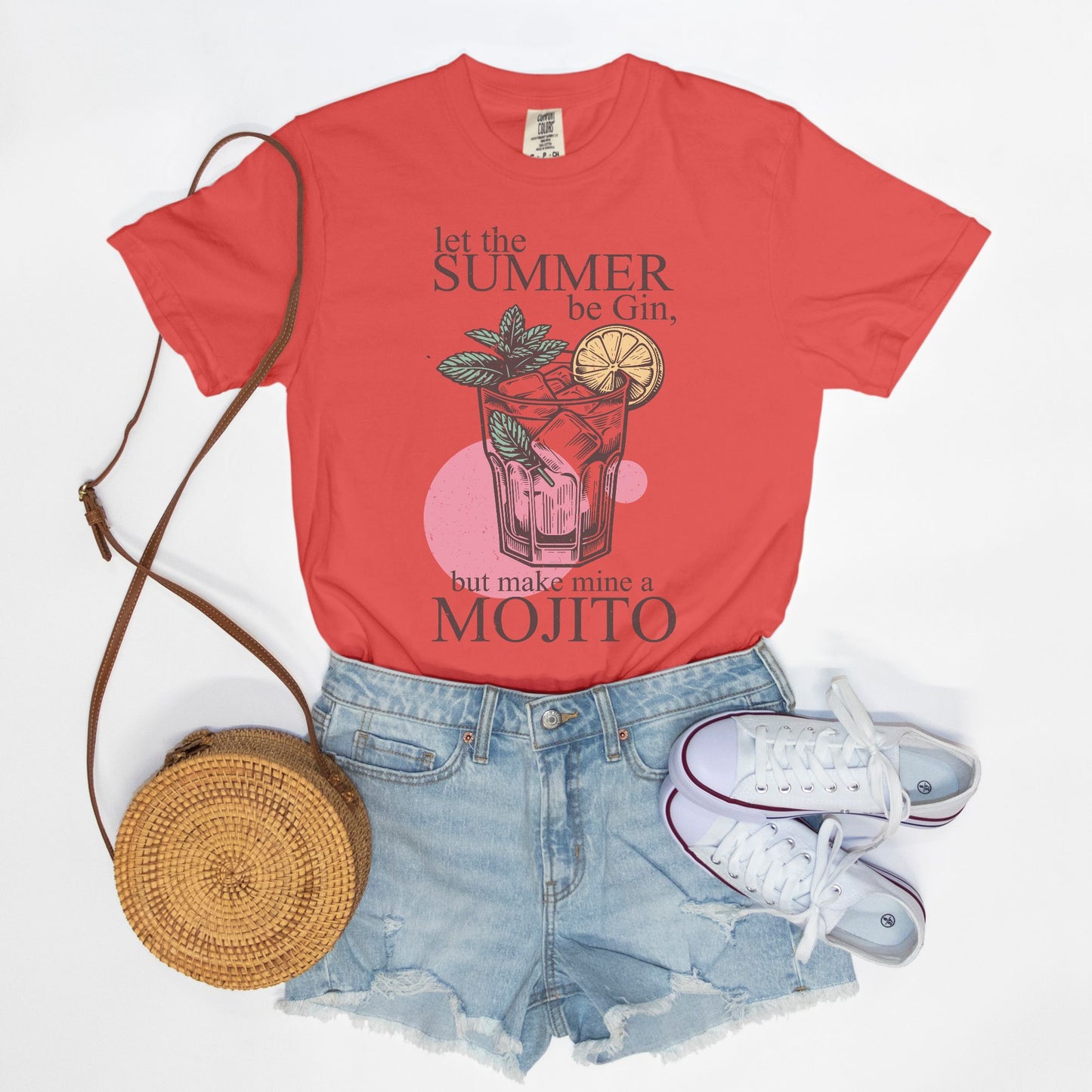 Let Summer BeGin! Comfort Color Tee