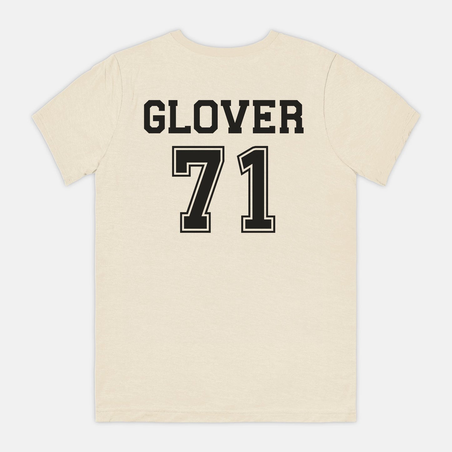 MJ Bear Football with Personlized Back - Glover #71