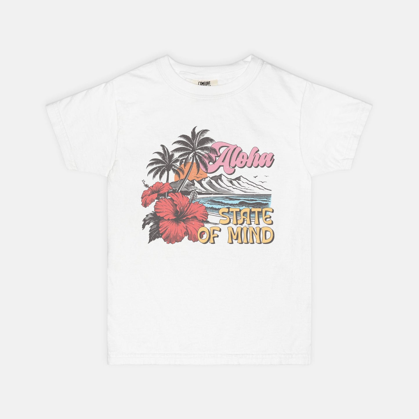 Aloha State of Mind Youth Comfort Color Tee