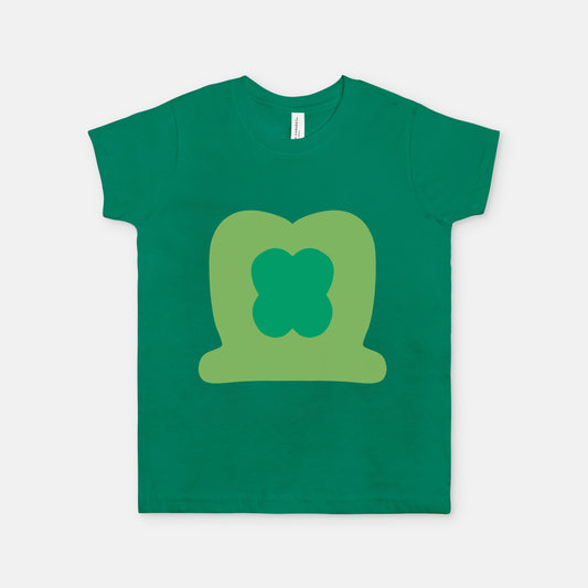 Lucky Charm Clover Hat Youth Tee