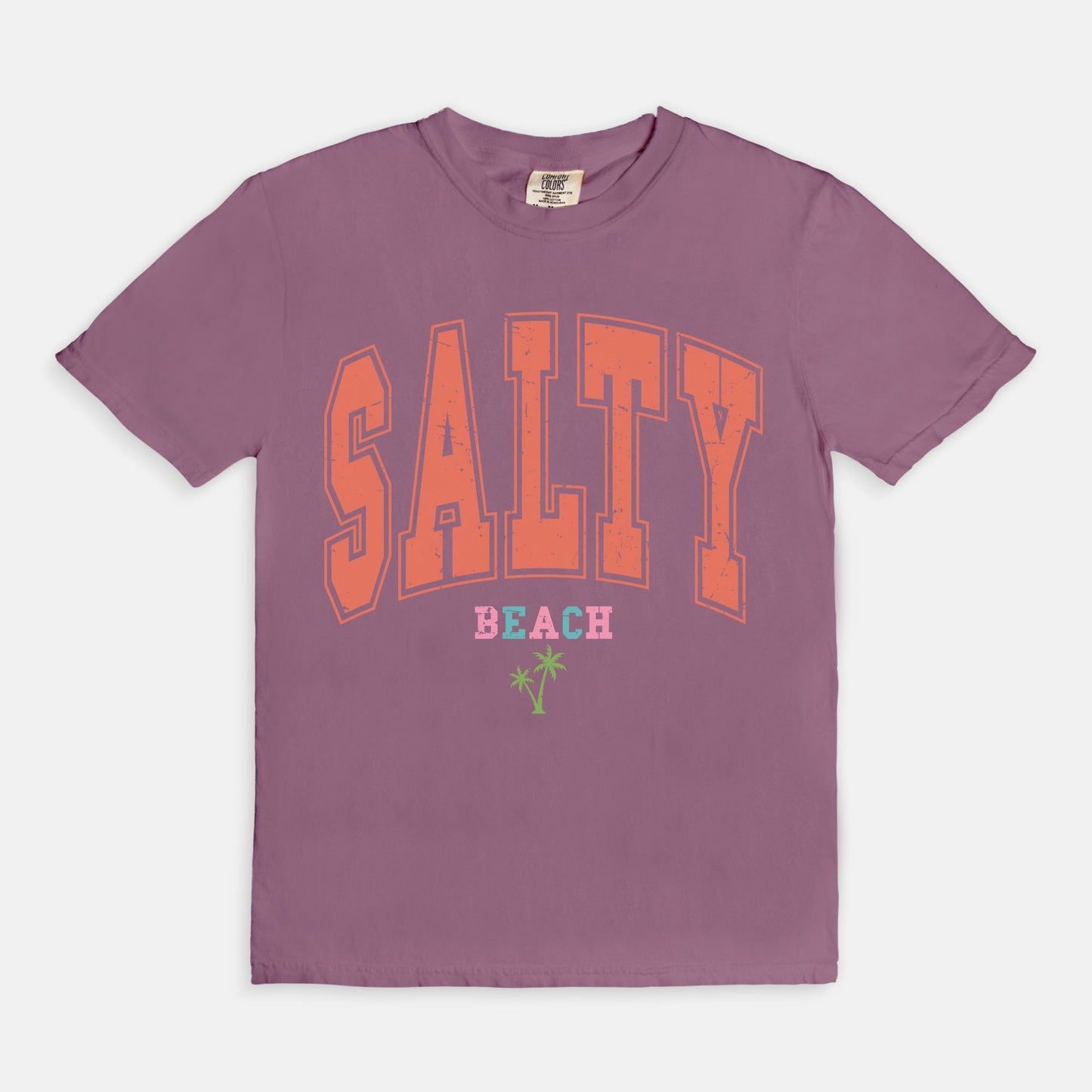 Salty Beach Comfort Color Tee