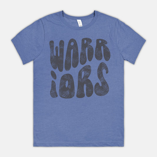 Warriors Retro Grunge Shirt