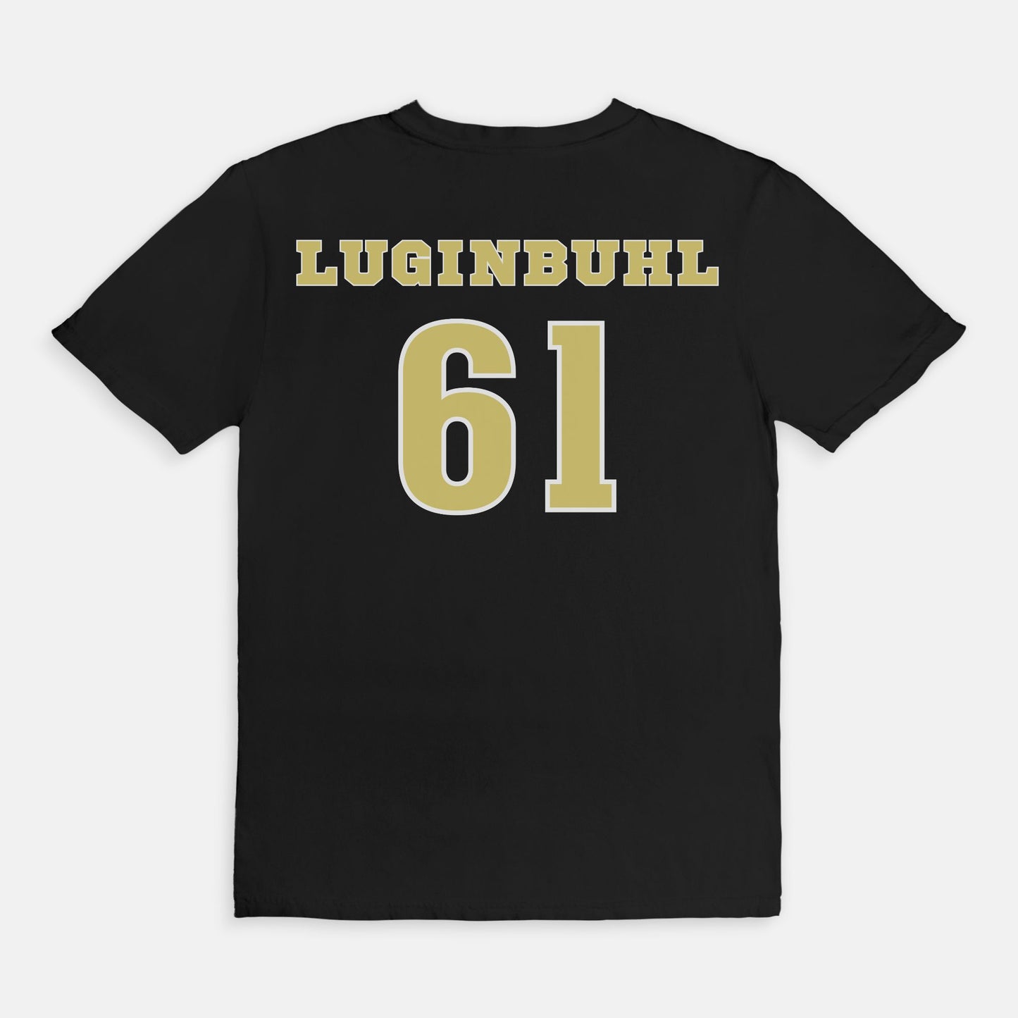 Go Bears Football w/ Back #61 Luginbuhl