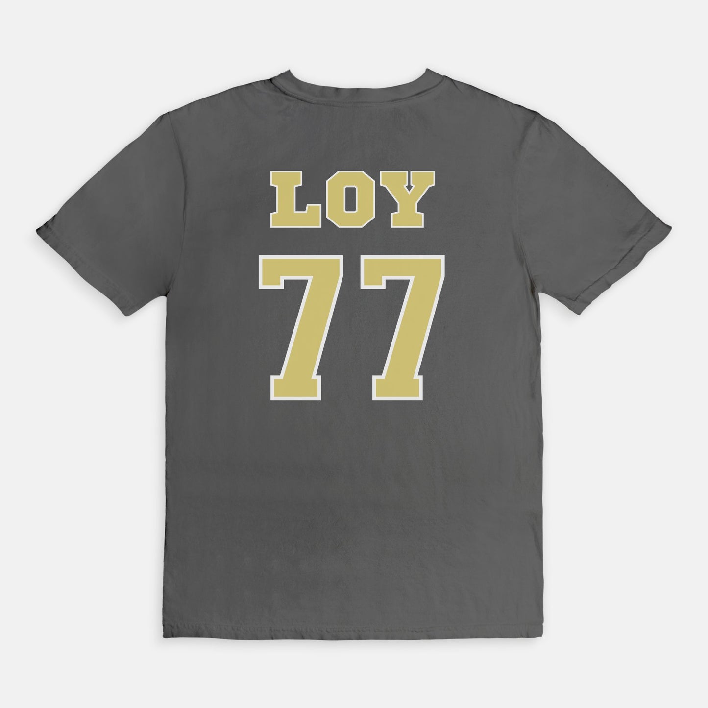 Go Bears Football w/ Back #77 Loy