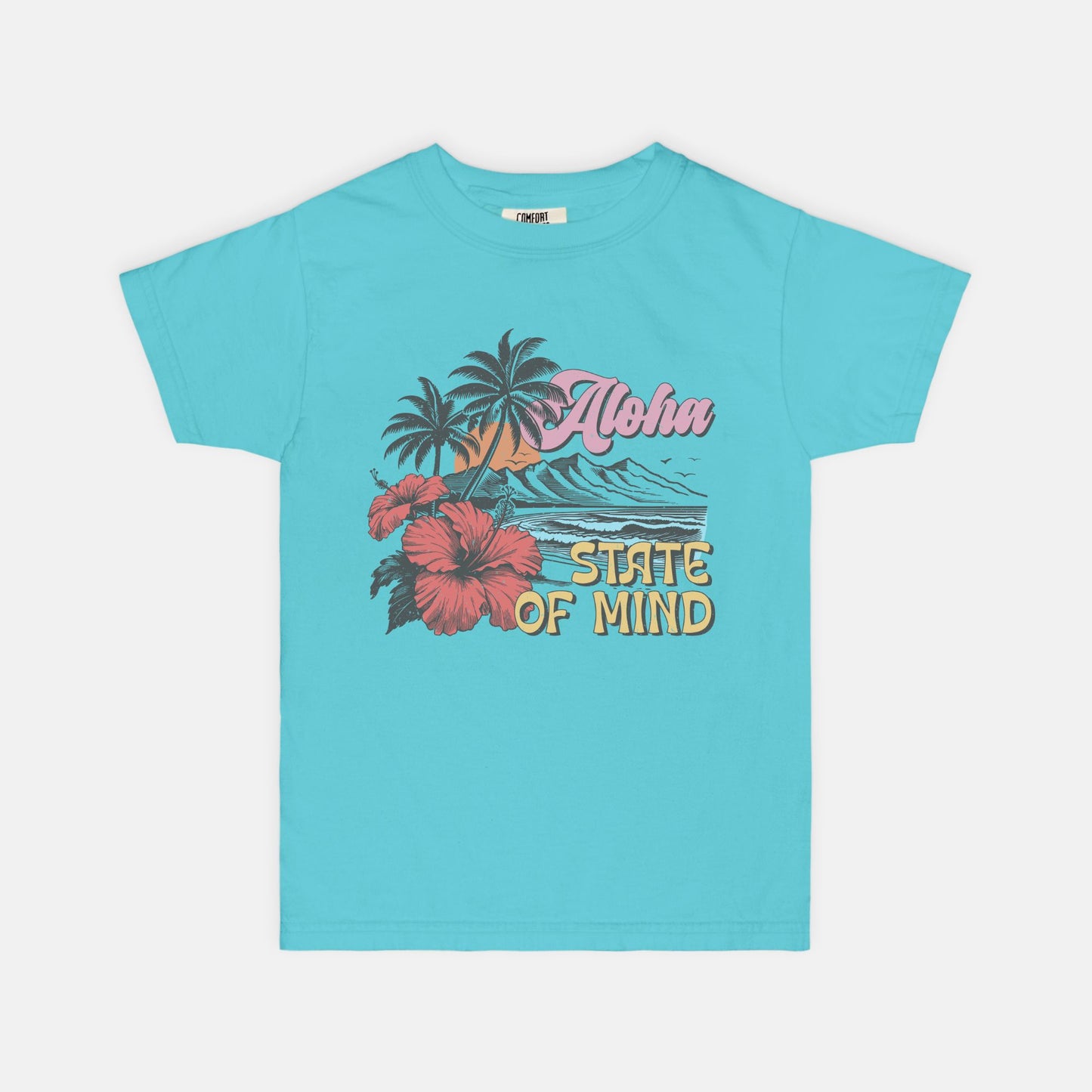 Aloha State of Mind Youth Comfort Color Tee