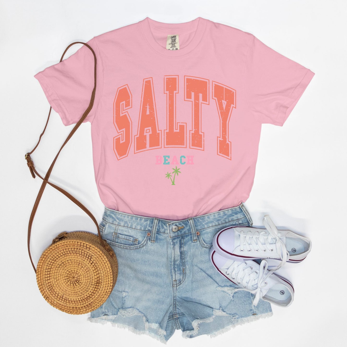 Salty Beach Comfort Color Tee