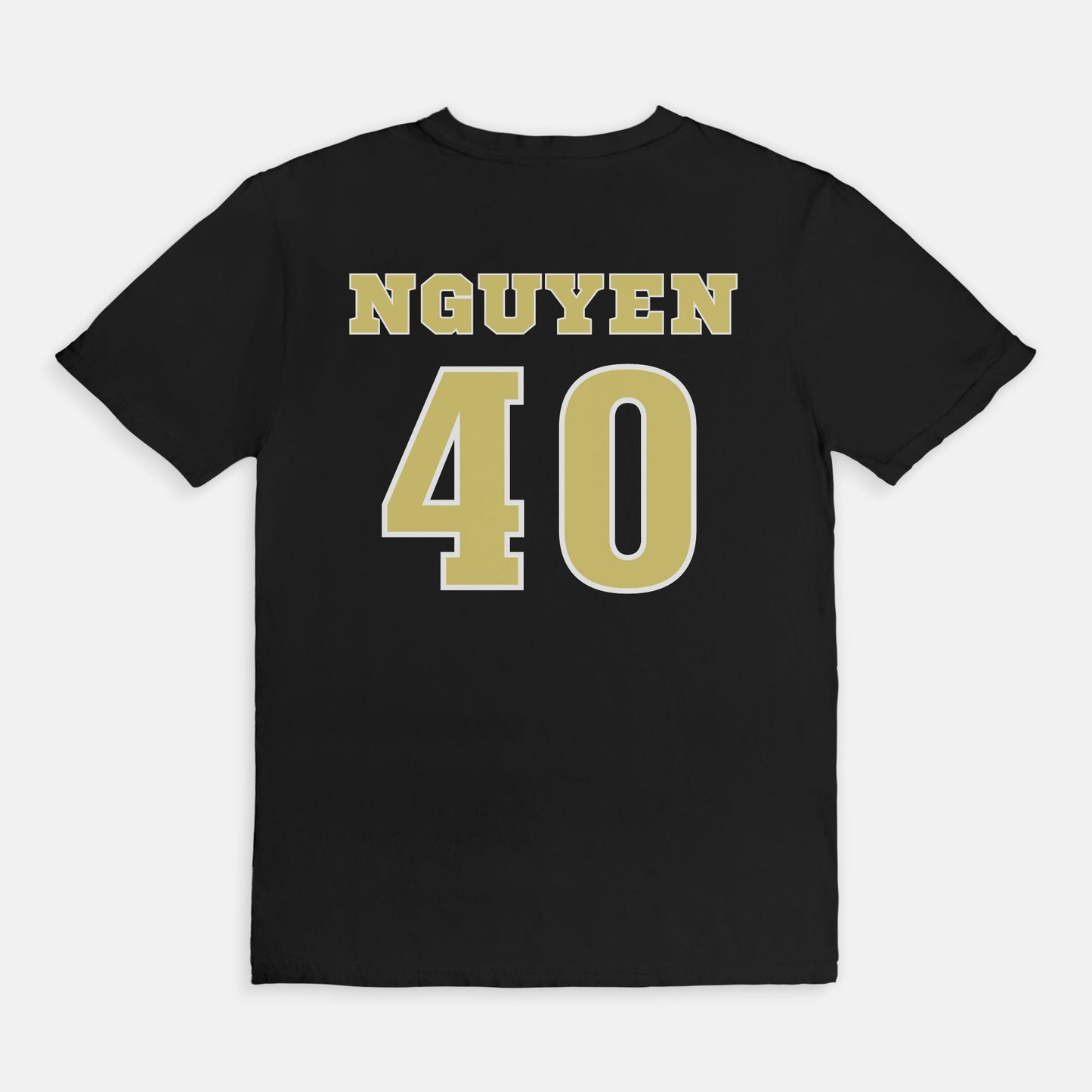 Go Bears Football w/ Back #40 Nguyen