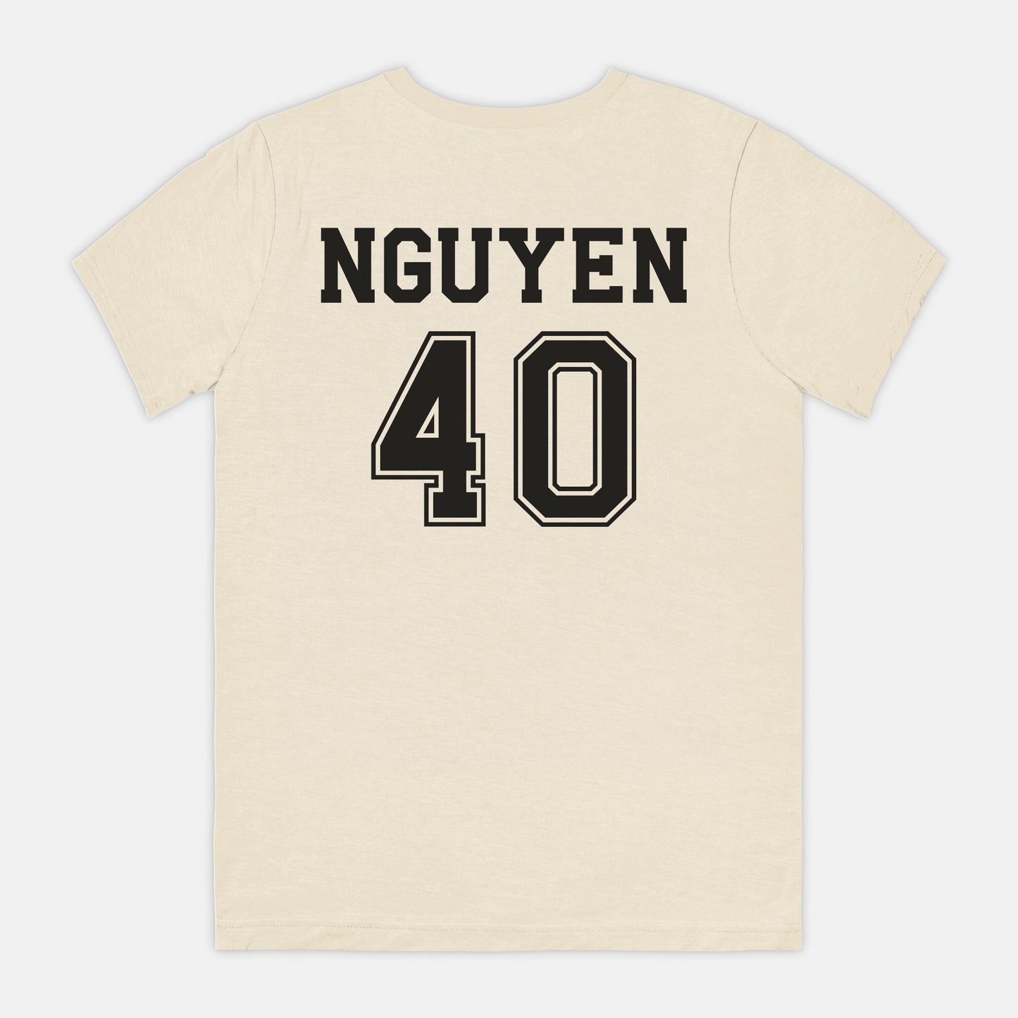 MJ Bear Football with Personlized Back - Nguyen #40