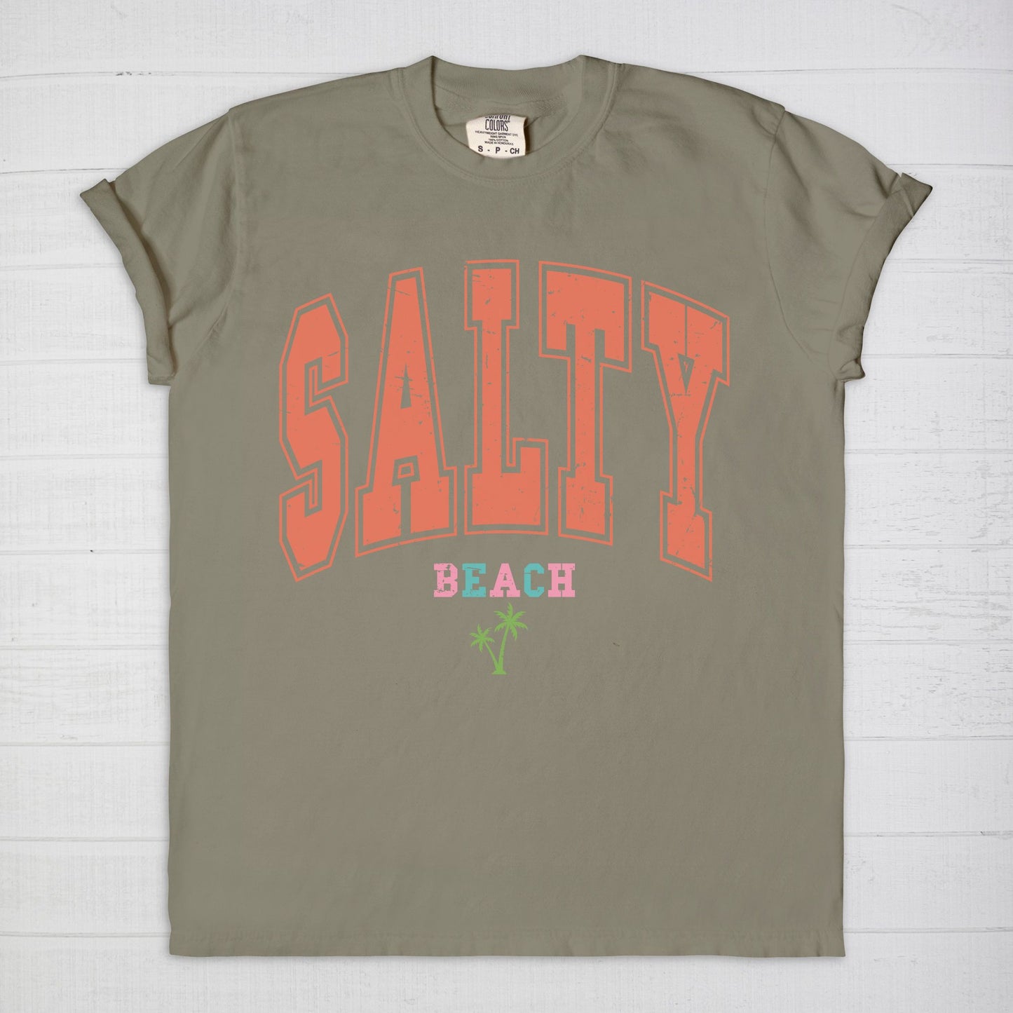 Salty Beach Comfort Color Tee