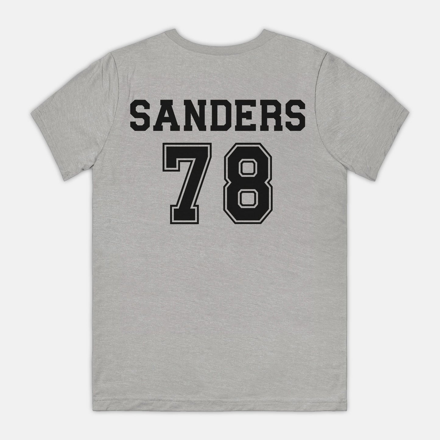 MJ Bear Football with Personlized Back - Sanders #78