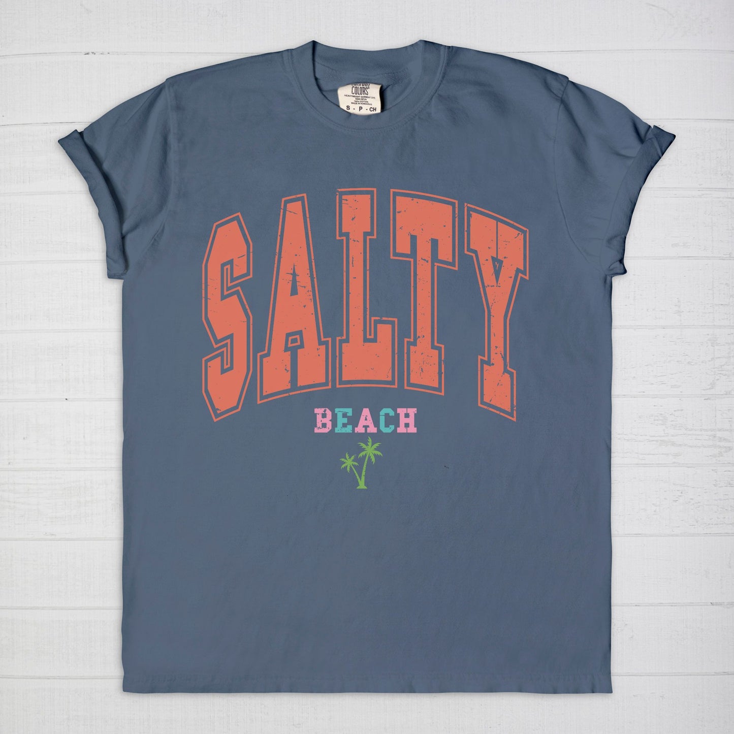 Salty Beach Comfort Color Tee