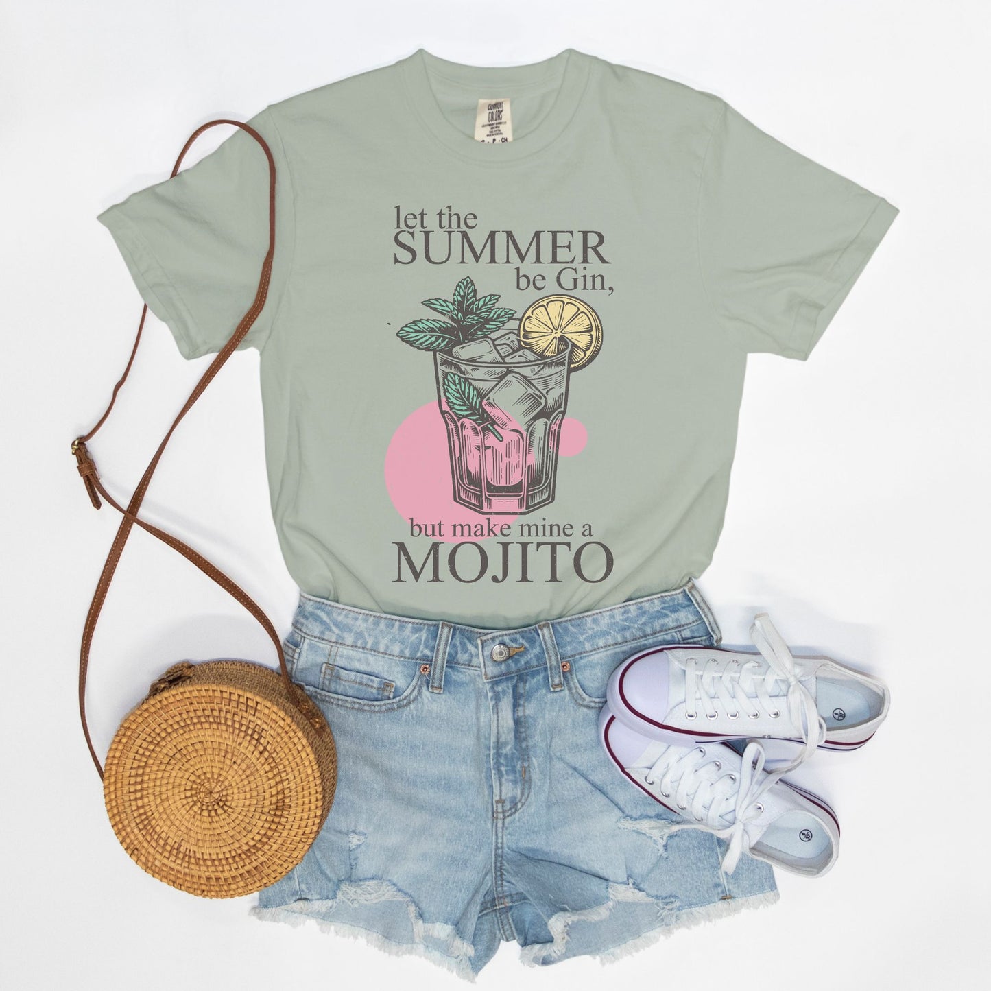 Let Summer BeGin! Comfort Color Tee