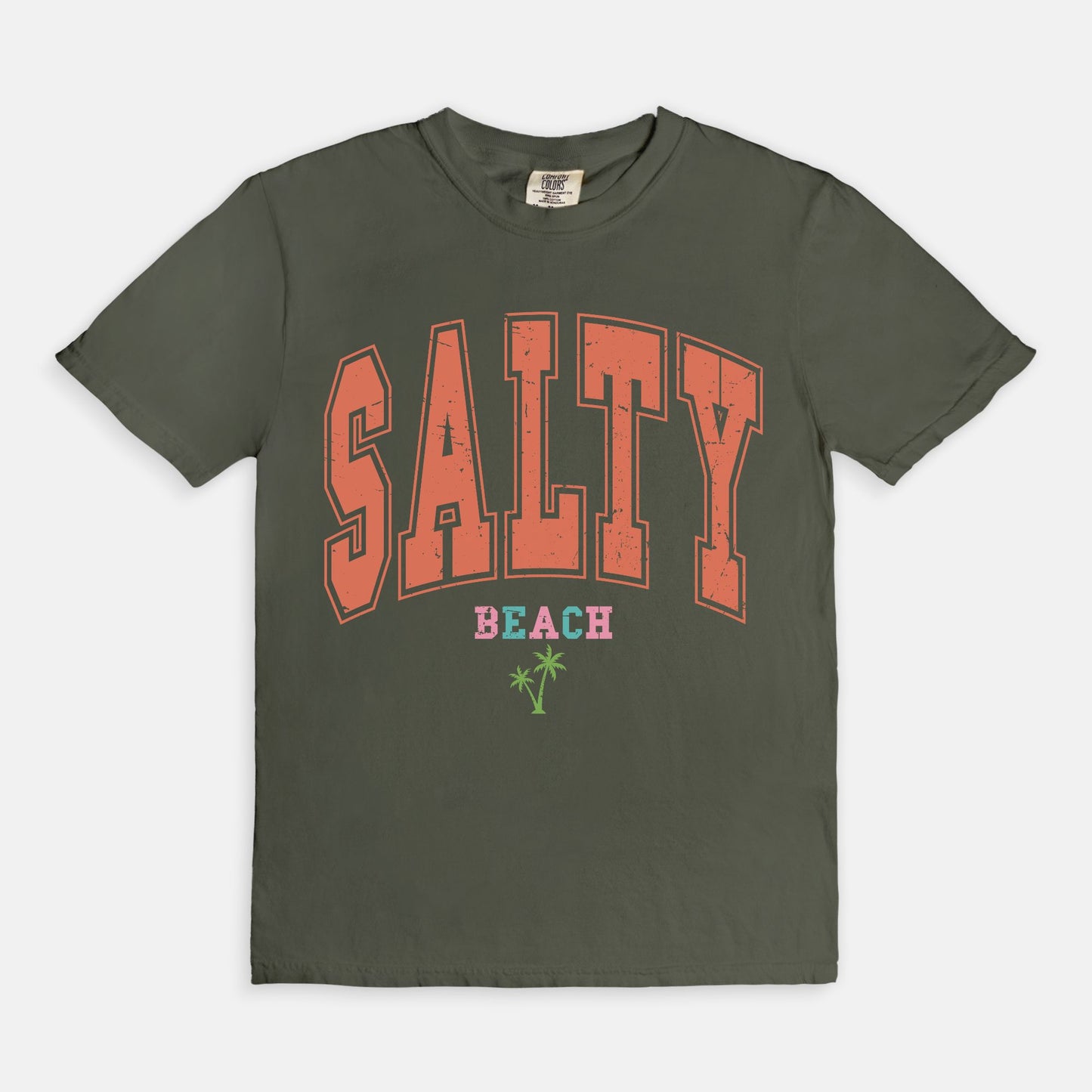 Salty Beach Comfort Color Tee