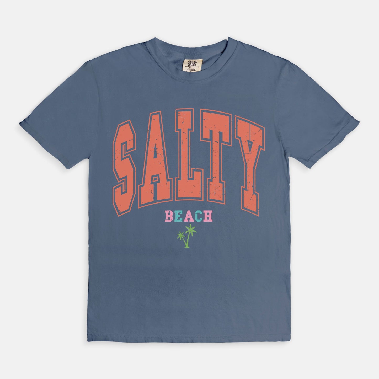 Salty Beach Comfort Color Tee