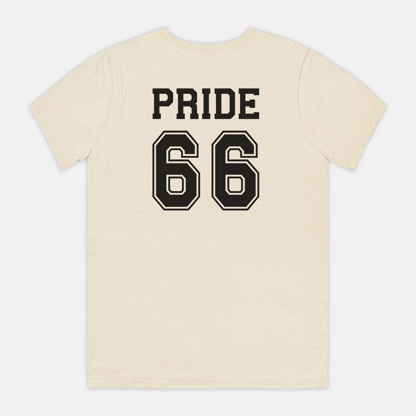 MJ Bear Football with Personlized Back - Pride #66