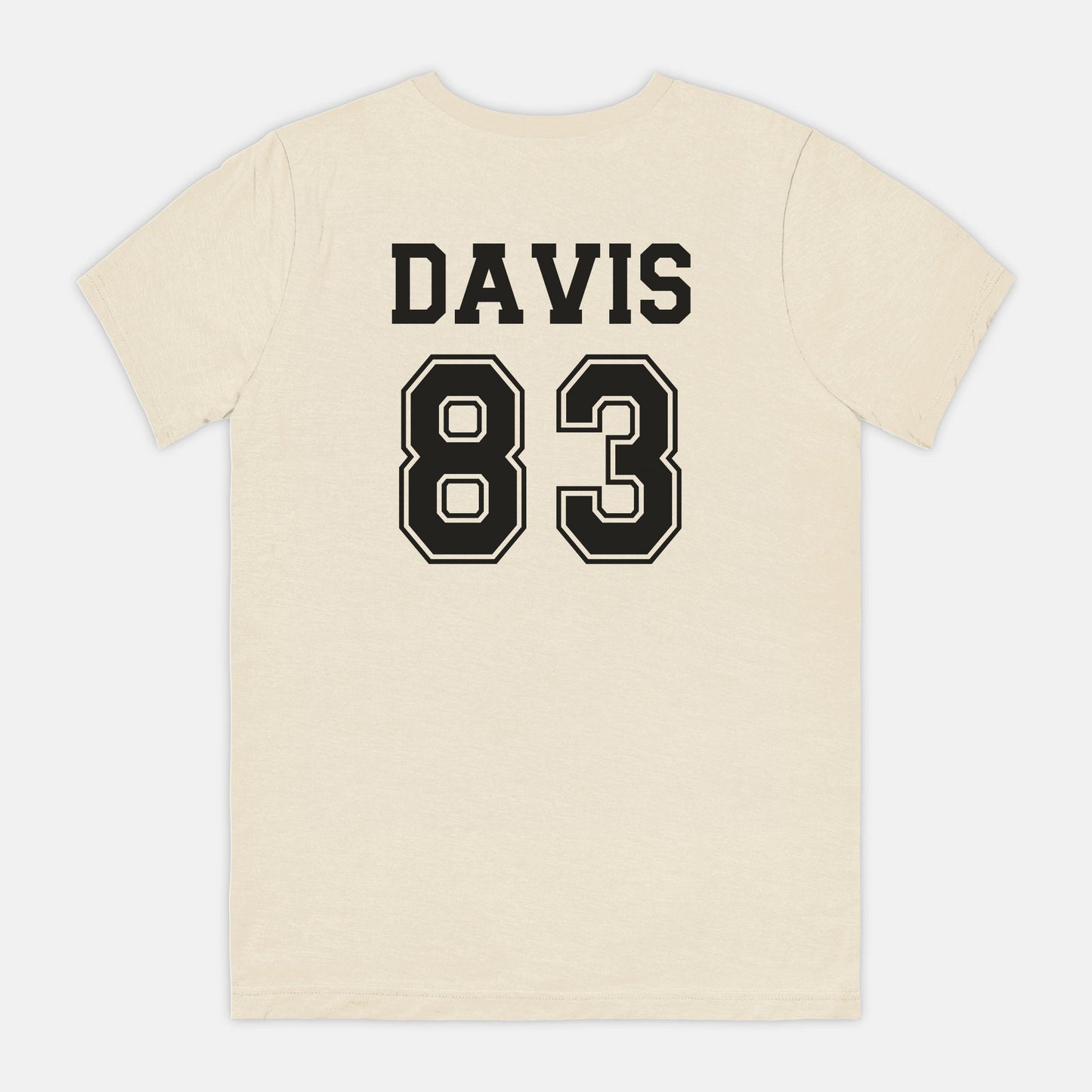 MJ Bear Football with Personlized Back - Davis #83