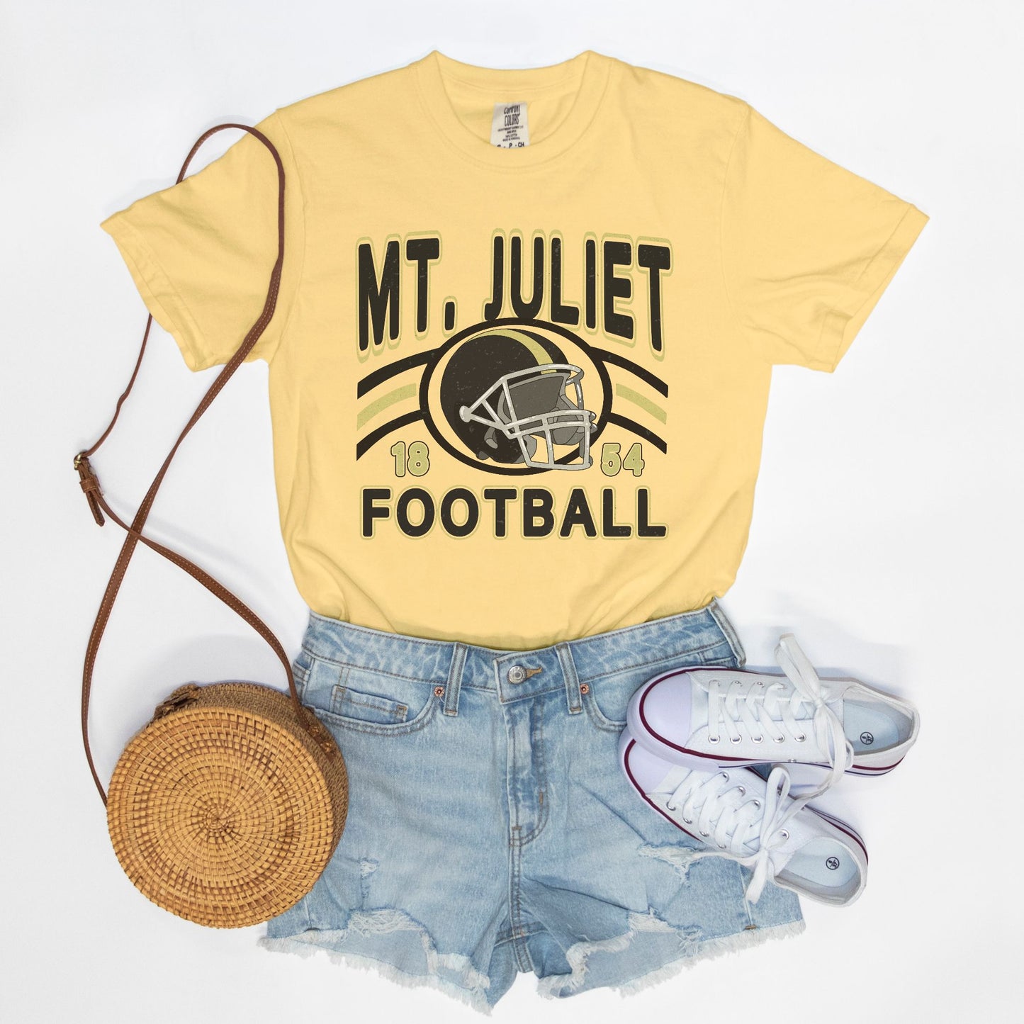 Vintage MJ Football Helmet Tee