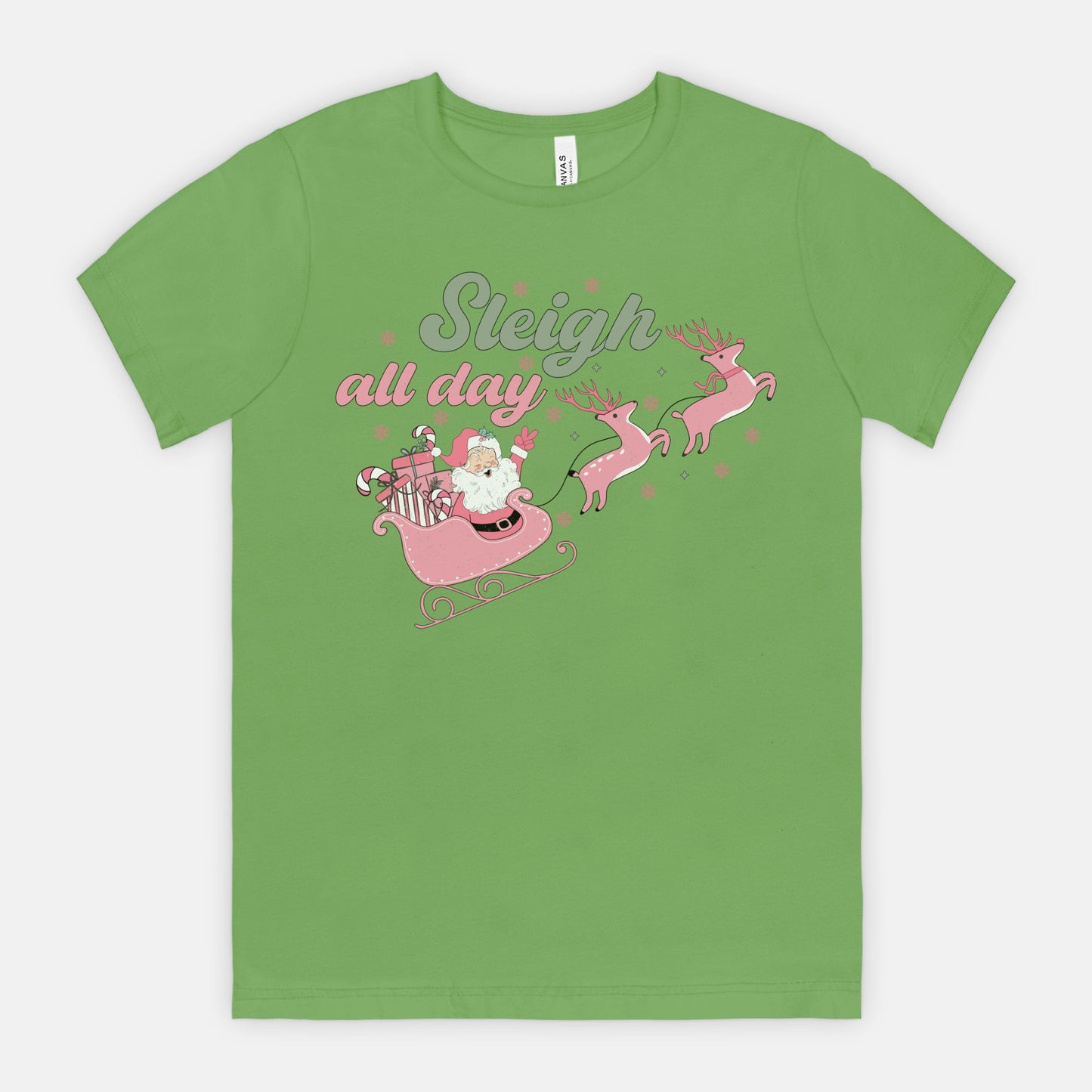 Sleigh All Day Santa Tee