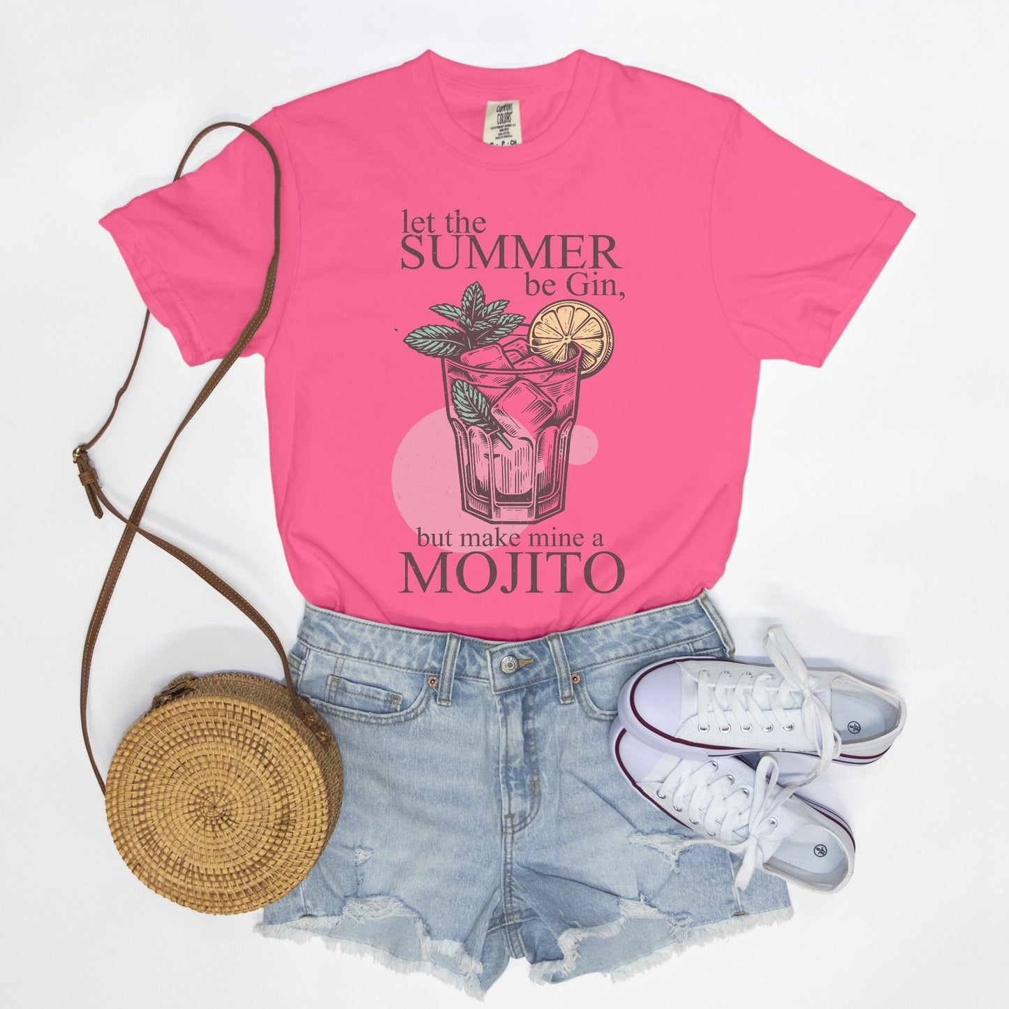 Let Summer BeGin! Comfort Color Tee