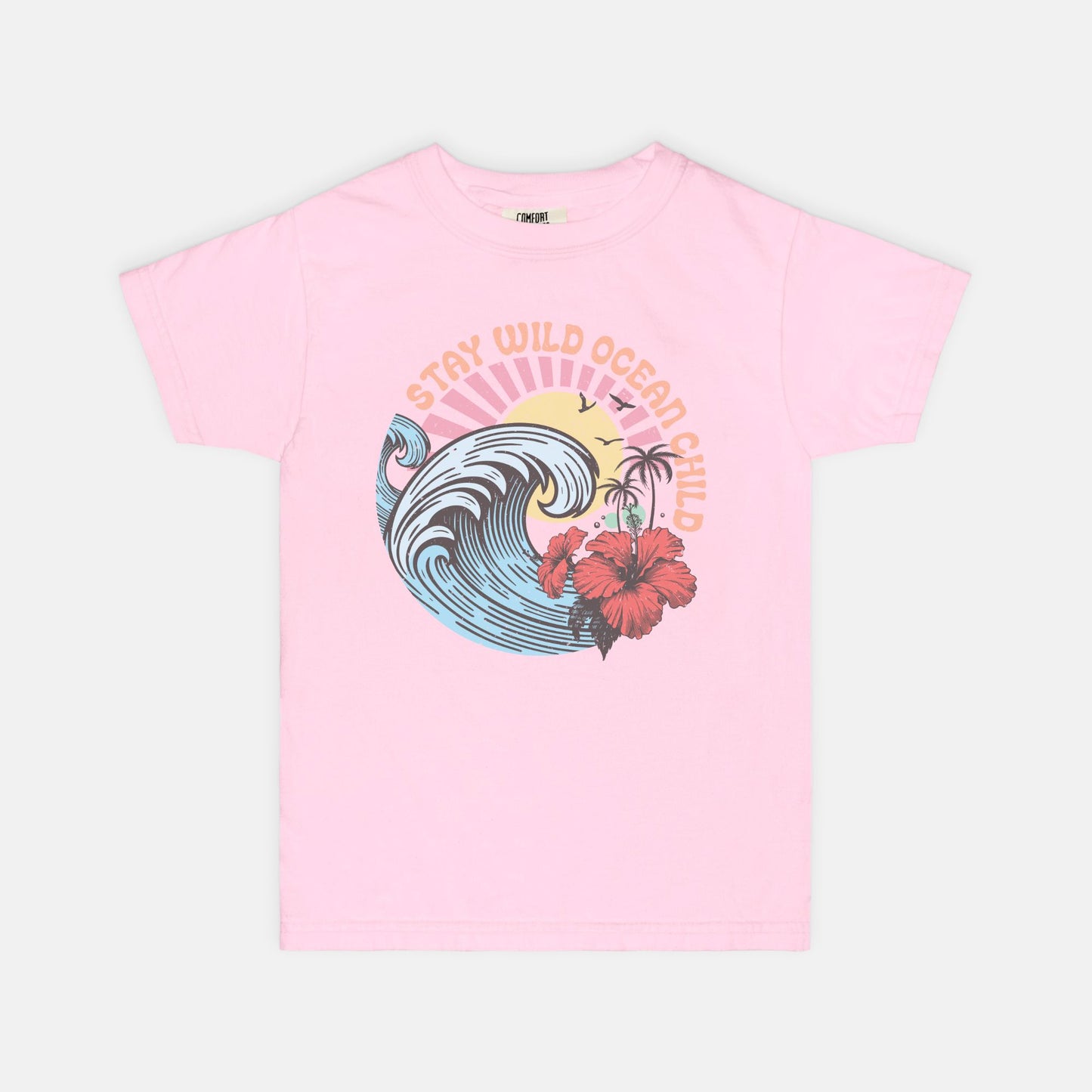 Stay Wild Ocean Child Youth Comfort Color Tee