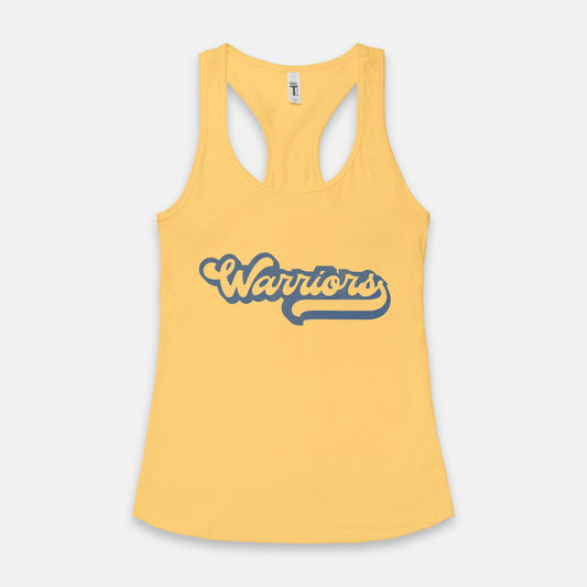 Warriors Racerback Tank