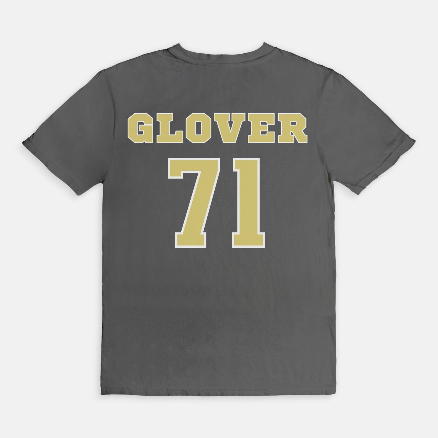 Go Bears Football w/ Back #71 Glover