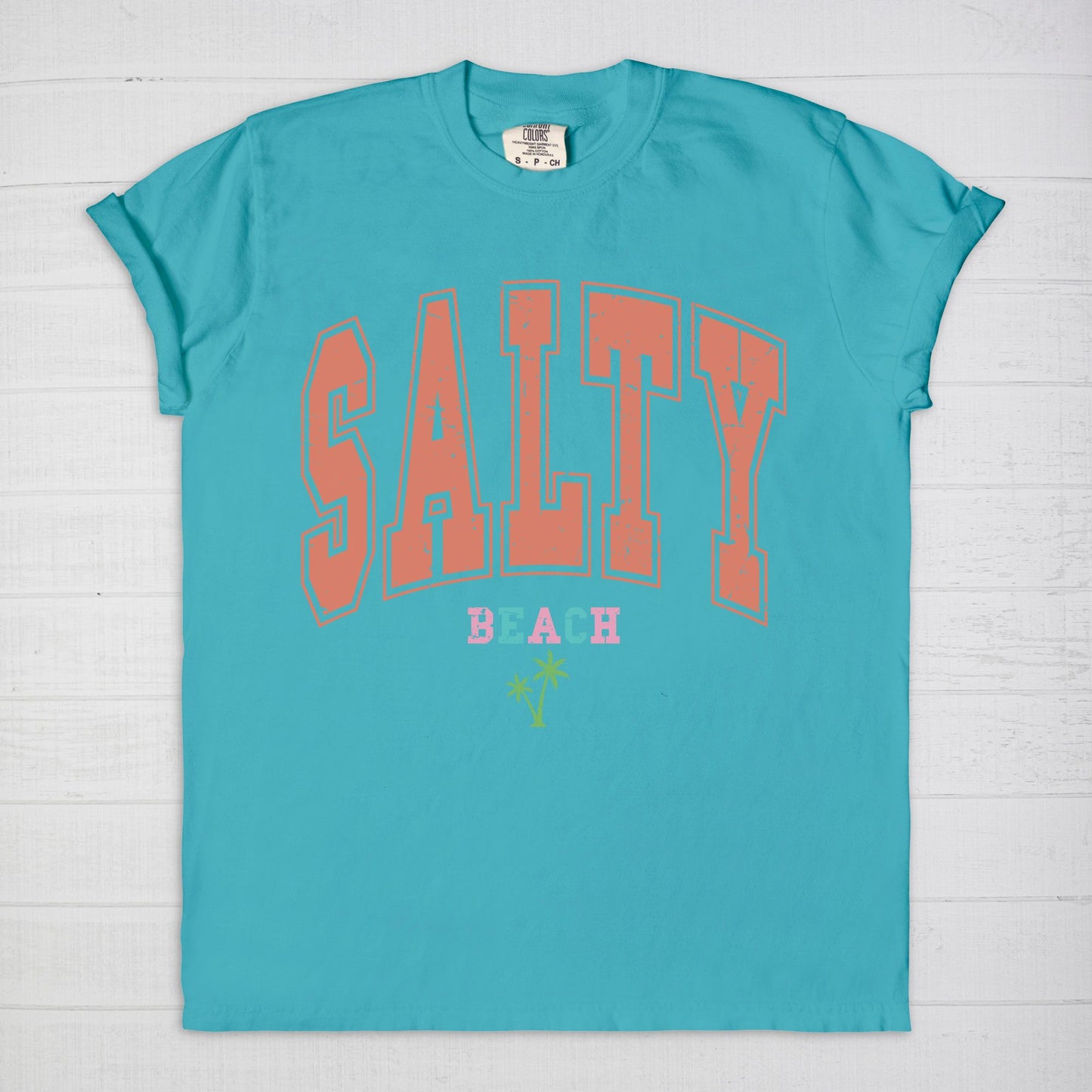 Salty Beach Comfort Color Tee