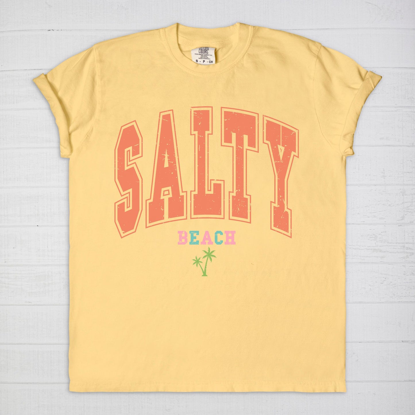 Salty Beach Comfort Color Tee